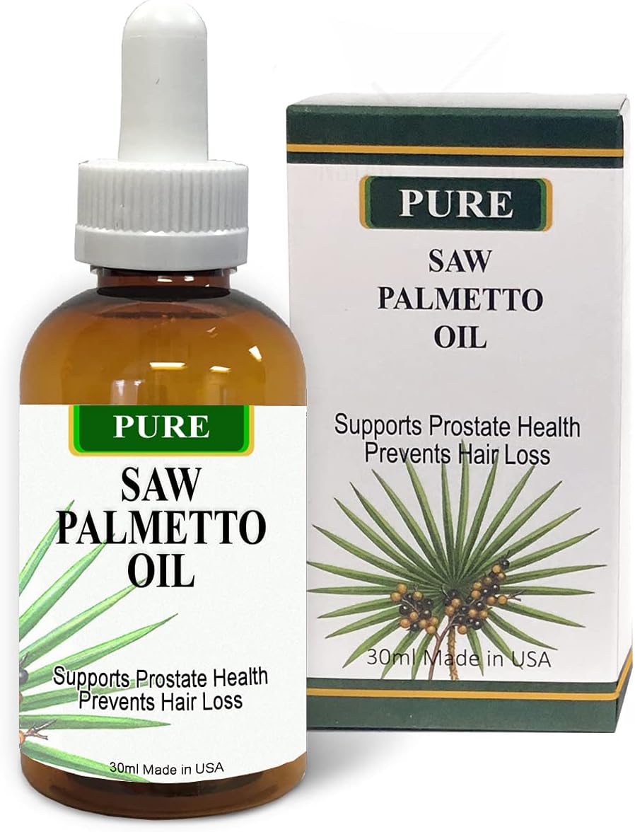 Pure Saw Palmetto Oil Organic Natural 60-90-day Supply Unlike Inefficient Powders Support Prostate Health Sleep Better Reduce Frequent Urination DHT Blocker Stop Hair Loss (1 Fl Oz) Pure Saw Palmetto Oil Organic Natural 60-90-day Supply Unlike Inefficient Powders Support Prostate Health Sleep Better Reduce Frequent Urination DHT Blocker Stop Hair Loss (1 Fl Oz)