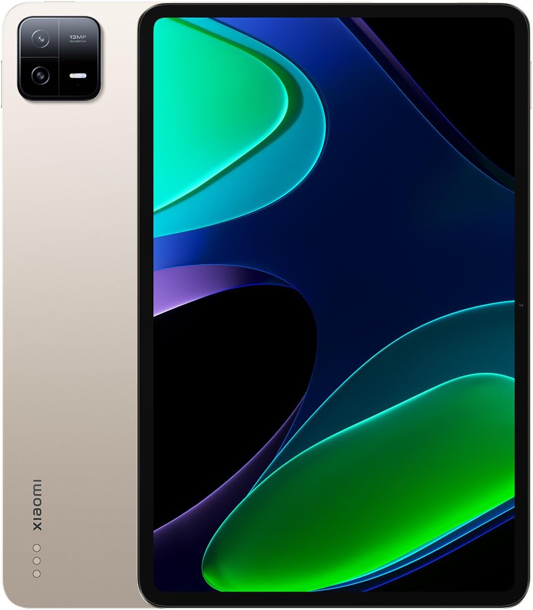 Xiaomi Pad 6 WiFi Version 11″ 144Hz 8840 mAh (No calls) Bluetooth 5.2 Four Speakers 13 Mp Camera (Gold 128Gb + 6Gb) Xiaomi Pad 6 WiFi Version 11″ 144Hz 8840 mAh (No calls) Bluetooth 5.2 Four Speakers 13 Mp Camera (Gold 128Gb + 6Gb)