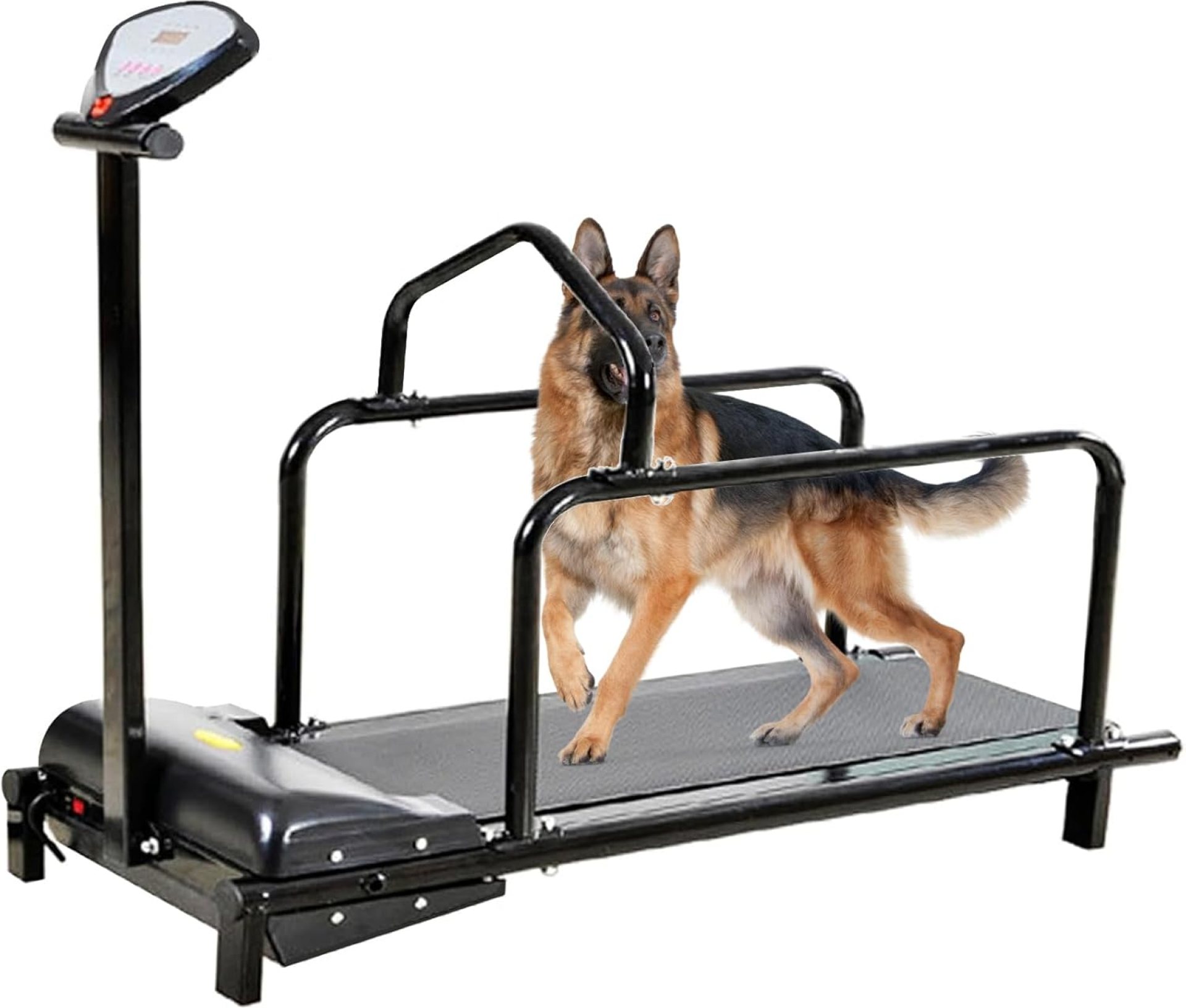 Dog Treadmill for Large & Small Dogs, Pet Fitness Treadmill Electric Pet Running Machine with Safety Fence, Quiet Motor, and Adjustable Speeds for Indoor Exercise Dog Treadmill for Large & Small Dogs, Pet Fitness Treadmill Electric Pet Running Machine with Safety Fence, Quiet Motor, and Adjustable Speeds for Indoor Exercise