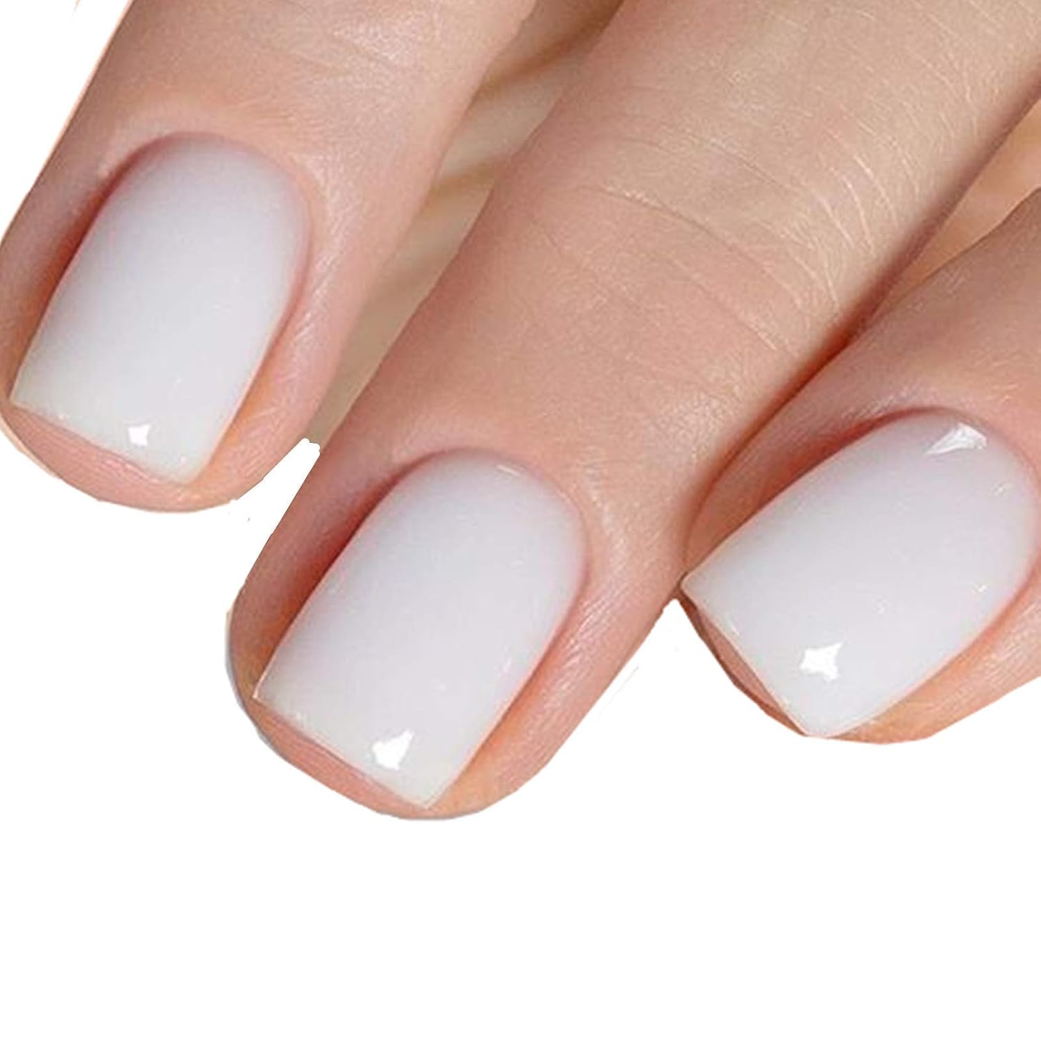 Gel Nail Polish, Milky White Nude Gel Polish, 0.27 fl oz Gel Nail Polish, Milky White Nude Gel Polish, 0.27 fl oz