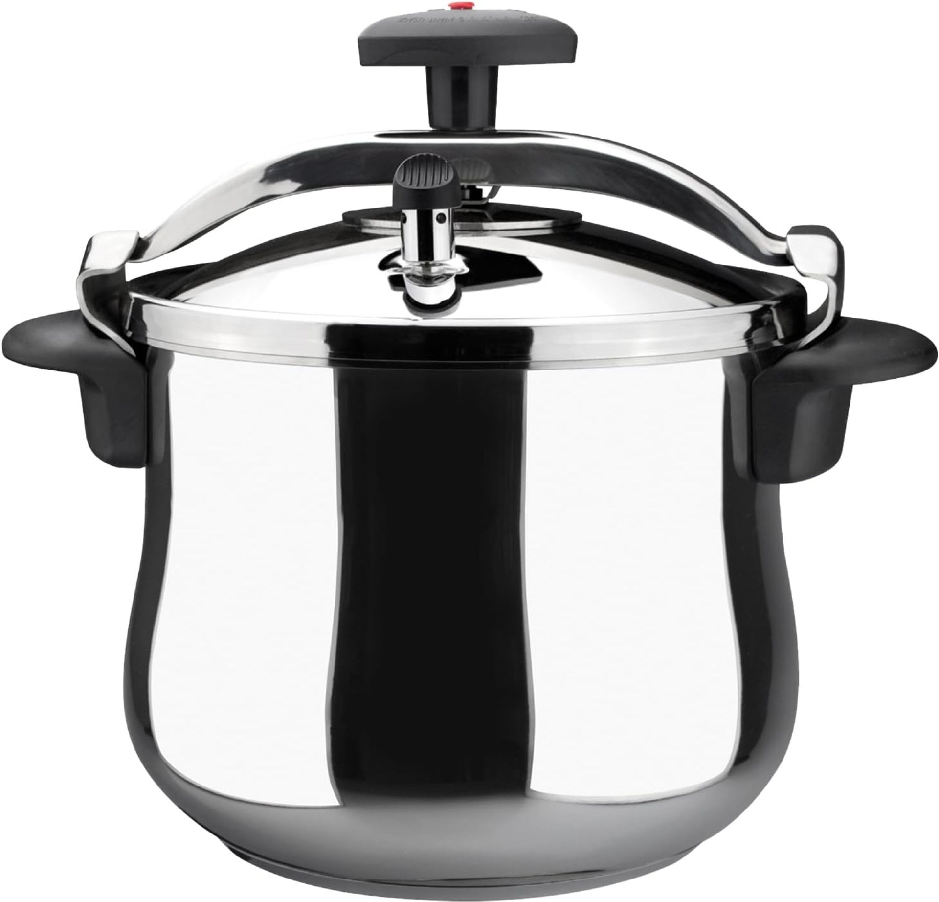 MAGEFESA Star Belly Pressure Cooker 8.4 Qt – 18/10 Stainless Steel, Rounded Bottom, 3 Safety Systems, Works on All Stovetops Including Induction, 8 PSI MAGEFESA Star Belly Pressure Cooker 8.4 Qt – 18/10 Stainless Steel, Rounded Bottom, 3 Safety Systems, Works on All Stovetops Including Induction, 8 PSI