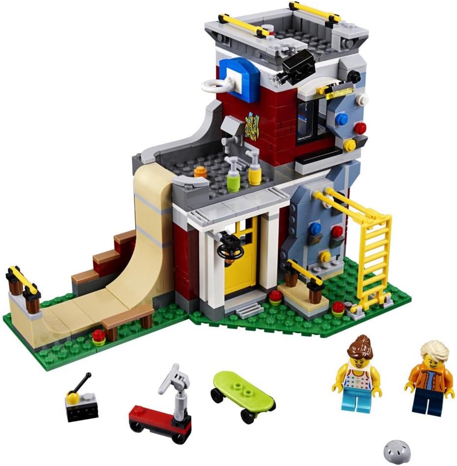 LEGO Creator 3in1 Modular Skate House 31081 Building Kit (422 Piece) LEGO Creator 3in1 Modular Skate House 31081 Building Kit (422 Piece)
