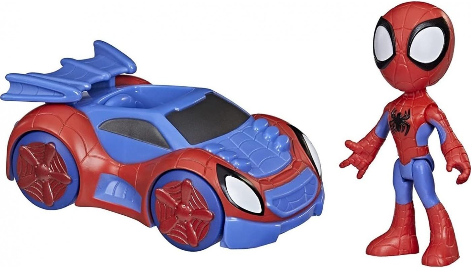 Spidey and his Amazing Friends Marvel Spidey Action Figure and Web-Crawler Vehicle, for Kids Ages 3 and Up Spidey and his Amazing Friends Marvel Spidey Action Figure and Web-Crawler Vehicle, for Kids Ages 3 and Up