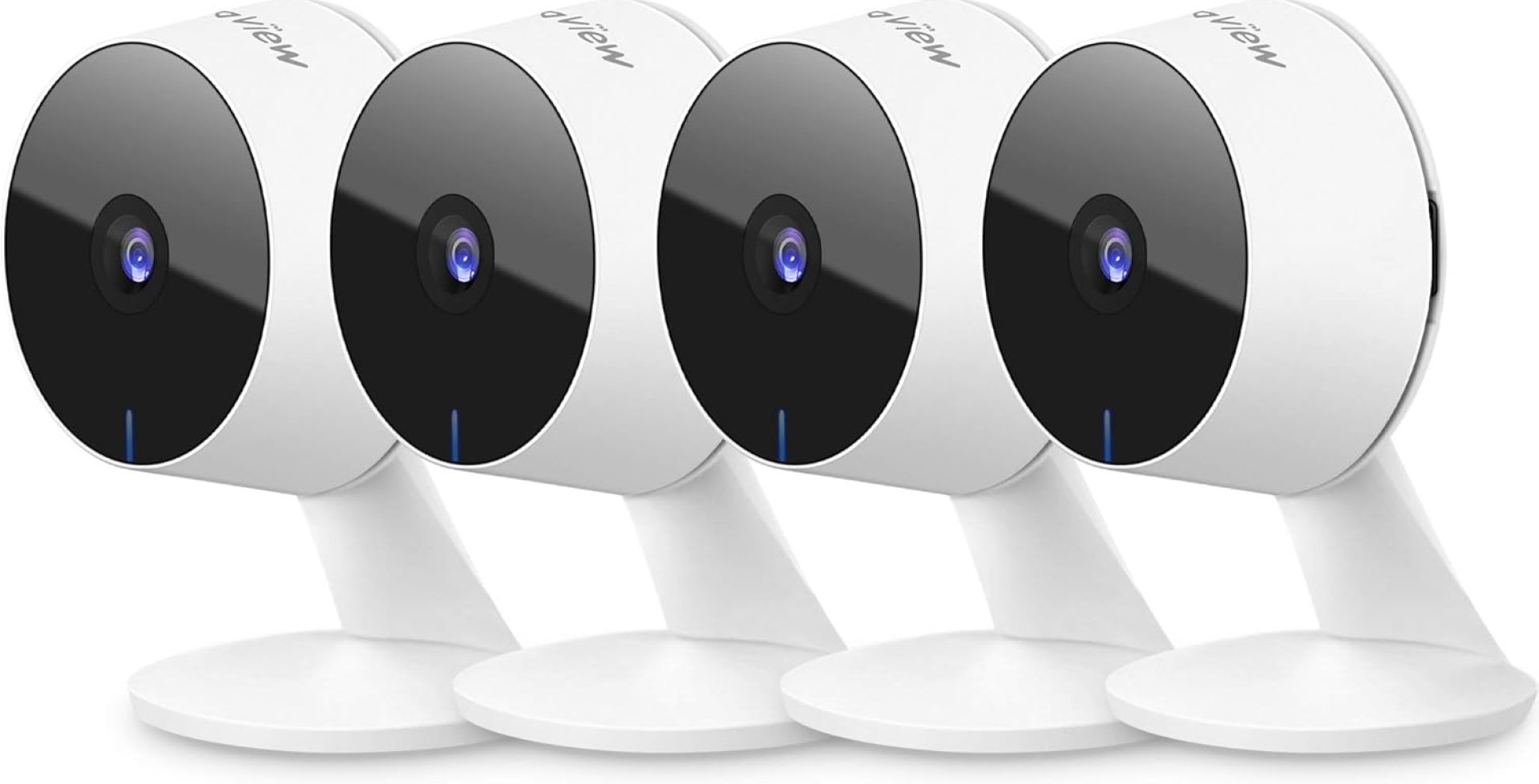 LaView Security Cameras 4pcs, Home Security Camera Indoor 1080P, Wi-Fi Cameras Wired for Pet, Motion Detection, Two-Way Audio, Night Vision, Phone App, Works with Alexa, iOS & Android & Web Access LaView Security Cameras 4pcs, Home Security Camera Indoor 1080P, Wi-Fi Cameras Wired for Pet, Motion Detection, Two-Way Audio, Night Vision, Phone App, Works with Alexa, iOS & Android & Web Access