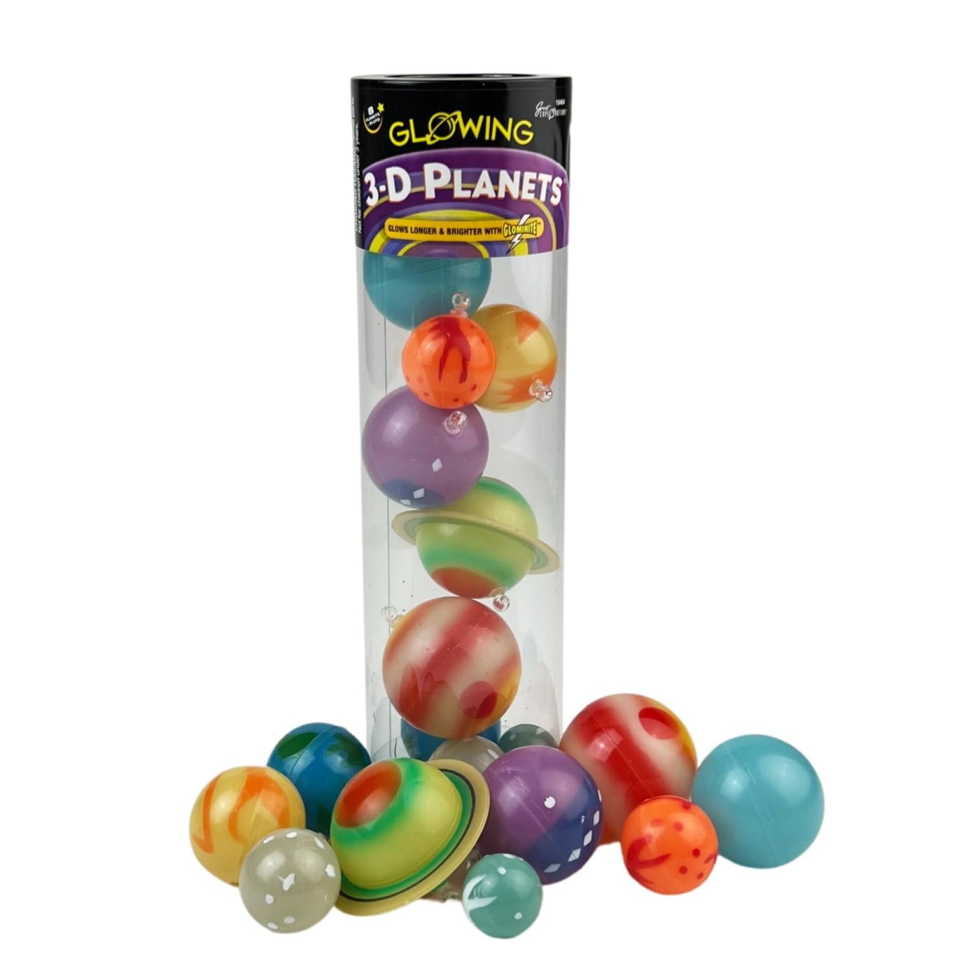 Great Explorations, 3D Glow in the Dark Planets in a Tube, Ages 5 and Up Great Explorations, 3D Glow in the Dark Planets in a Tube, Ages 5 and Up