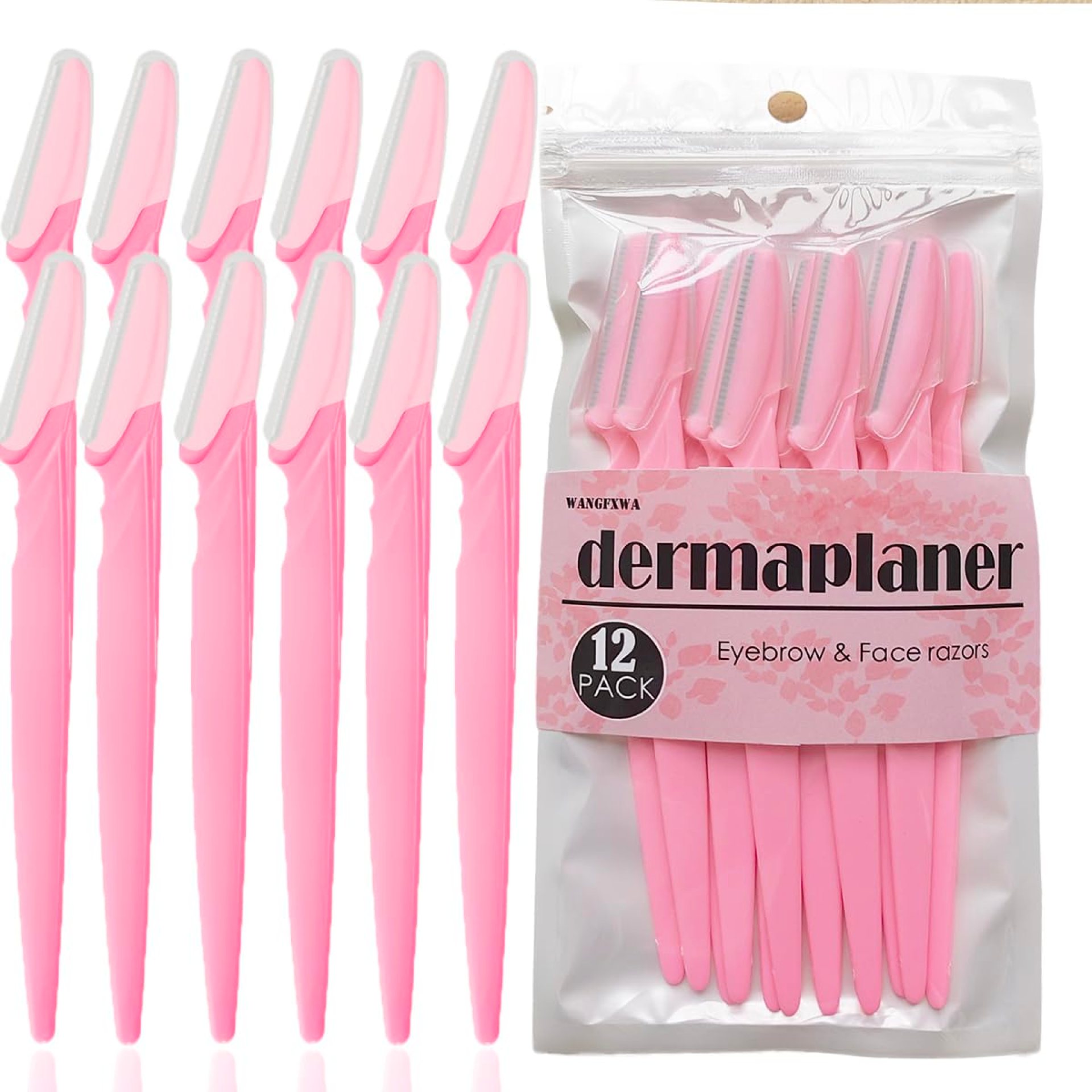 Dermaplane Razor for Facial Hair Removal Single Face shaver Dermaplaning tool for women eyebrow Beauty blade Trimmer Microblades Peach Fuzz Remover micro dermabrasion facial tool Dermaplane Razor for Facial Hair Removal Single Face shaver Dermaplaning tool for women eyebrow Beauty blade Trimmer Microblades Peach Fuzz Remover micro dermabrasion facial tool