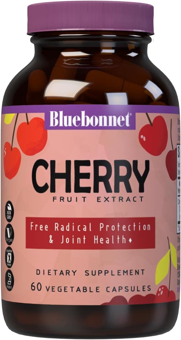 BlueBonnet Super Fruit Cherry Fruit Extract Supplement, 60 Count BlueBonnet Super Fruit Cherry Fruit Extract Supplement, 60 Count