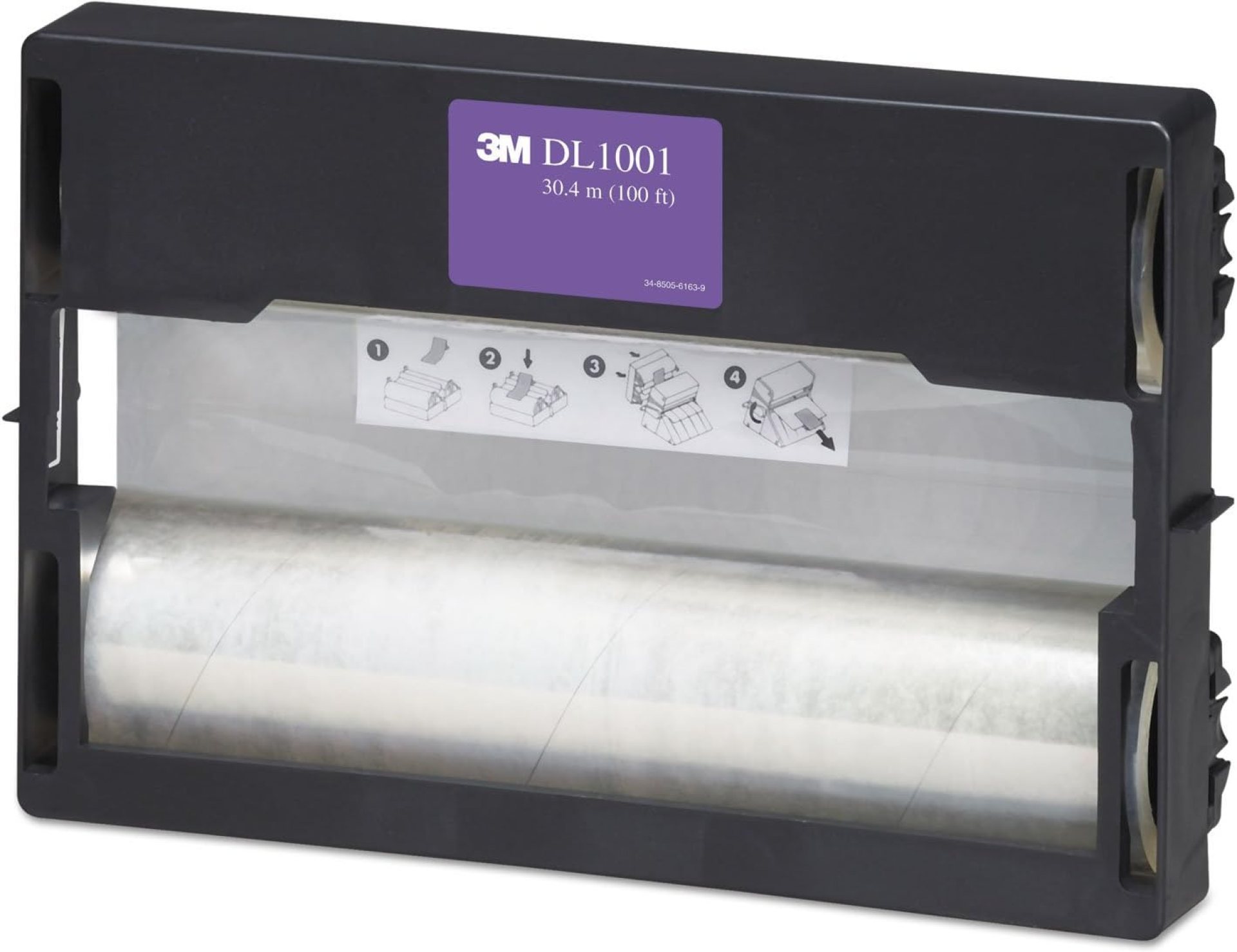 3M Dual Laminate Refill, 12 Inches x 100 Feet Roll, Heat-Free Laminating (DL1001) Clear 3M Dual Laminate Refill, 12 Inches x 100 Feet Roll, Heat-Free Laminating (DL1001) Clear