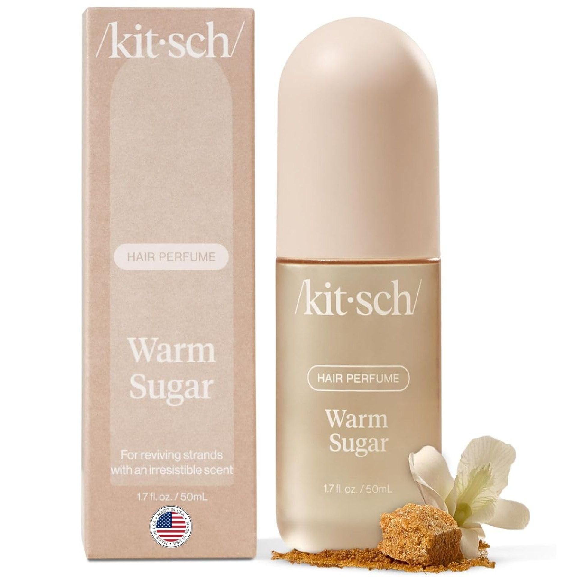 Kitsch Hair Perfume for Women – Warm Sugar | Clean, Deodorizing & Patented Odor-Eliminating Technology Hair Spray & Body Mist – Freshen Hair, Body & Pillows – Pink Grapefruit & Vanilla Scent – 50mL Kitsch Hair Perfume for Women – Warm Sugar | Clean, Deodorizing & Patented Odor-Eliminating Technology Hair Spray & Body Mist – Freshen Hair, Body & Pillows – Pink Grapefruit & Vanilla Scent – 50mL