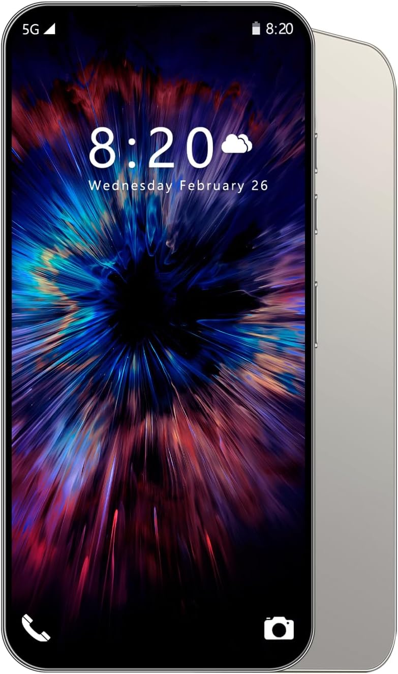 15PROMA X Smartphone,Android 13.0,Long Battery Life 6800mAh,16+512GB with 128GB Memory Card Cell Phone,6.7“ HD Screen,Dual SIM,5G/Face ID/Fingerprint Lock/GPS (Natural Titanium) 15PROMA X Smartphone,Android 13.0,Long Battery Life 6800mAh,16+512GB with 128GB Memory Card Cell Phone,6.7“ HD Screen,Dual SIM,5G/Face ID/Fingerprint Lock/GPS (Natural Titanium)