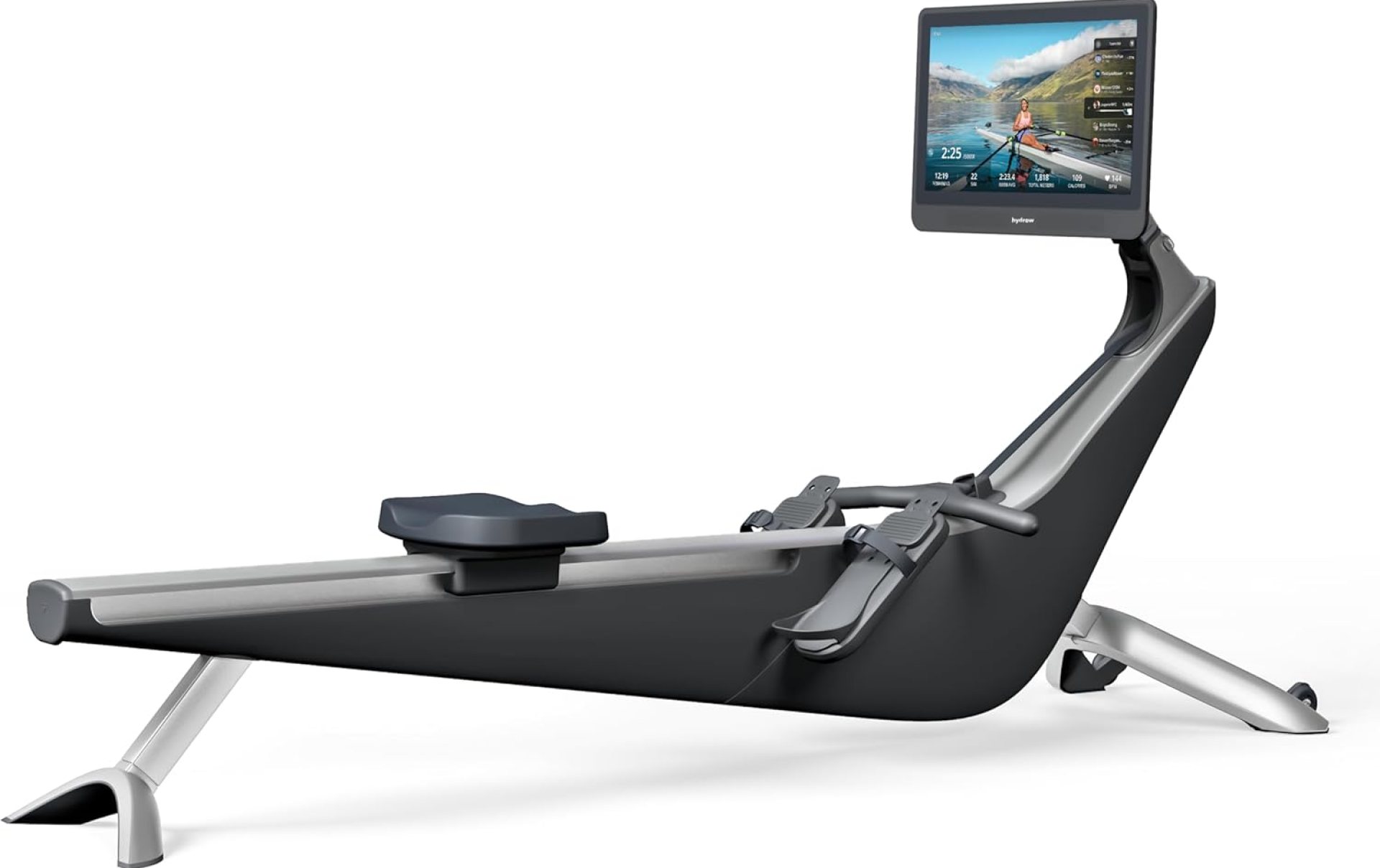 Hydrow Pro Rowing Machine with Immersive 22″ HD Rotating Screen – Stows Upright | Live and On-Demand at-Home Workouts, Membership Required Hydrow Pro Rowing Machine with Immersive 22″ HD Rotating Screen – Stows Upright | Live and On-Demand at-Home Workouts, Membership Required