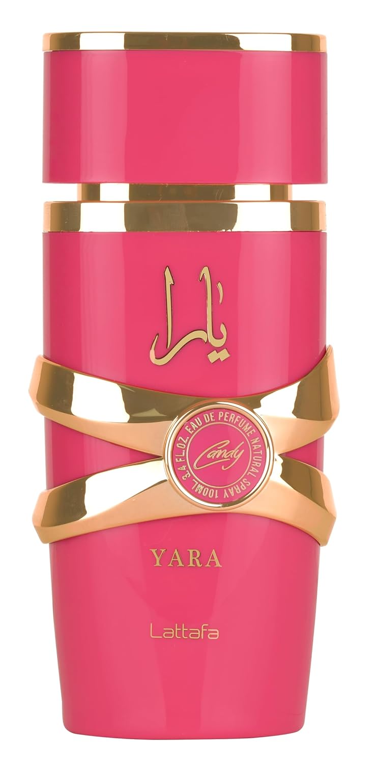 Lattafa Yara Candy – Vanilla, Fruity, Citrus, Floral – Eau de Parfum Long-Lasting Fragrance for Women, 3.40 Ounce / 100 ml Lattafa Yara Candy – Vanilla, Fruity, Citrus, Floral – Eau de Parfum Long-Lasting Fragrance for Women, 3.40 Ounce / 100 ml