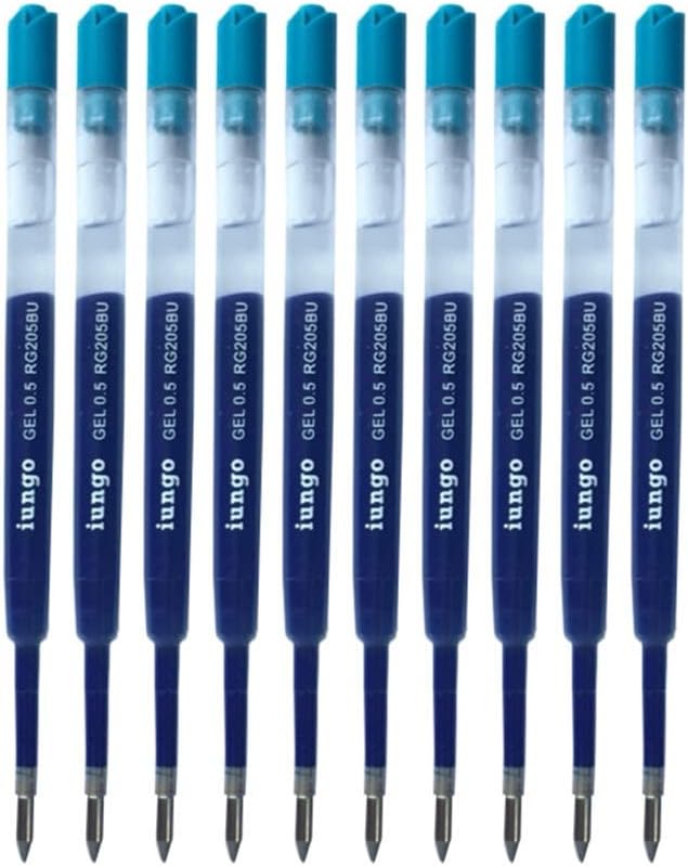 Gel Ink Refills Blue 0.5mm Compatible Parker G2 Type Pelican Fibercastle Visconti Monte Grappa Monte Delta Fischer KAWECO Marlen Omas Smith & Wesson Schaeffer Porsche iungo Gel Ink Refills Blue 0.5mm Compatible Parker G2 Type Pelican Fibercastle Visconti Monte Grappa Monte Delta Fischer KAWECO Marlen Omas Smith & Wesson Schaeffer Porsche iungo