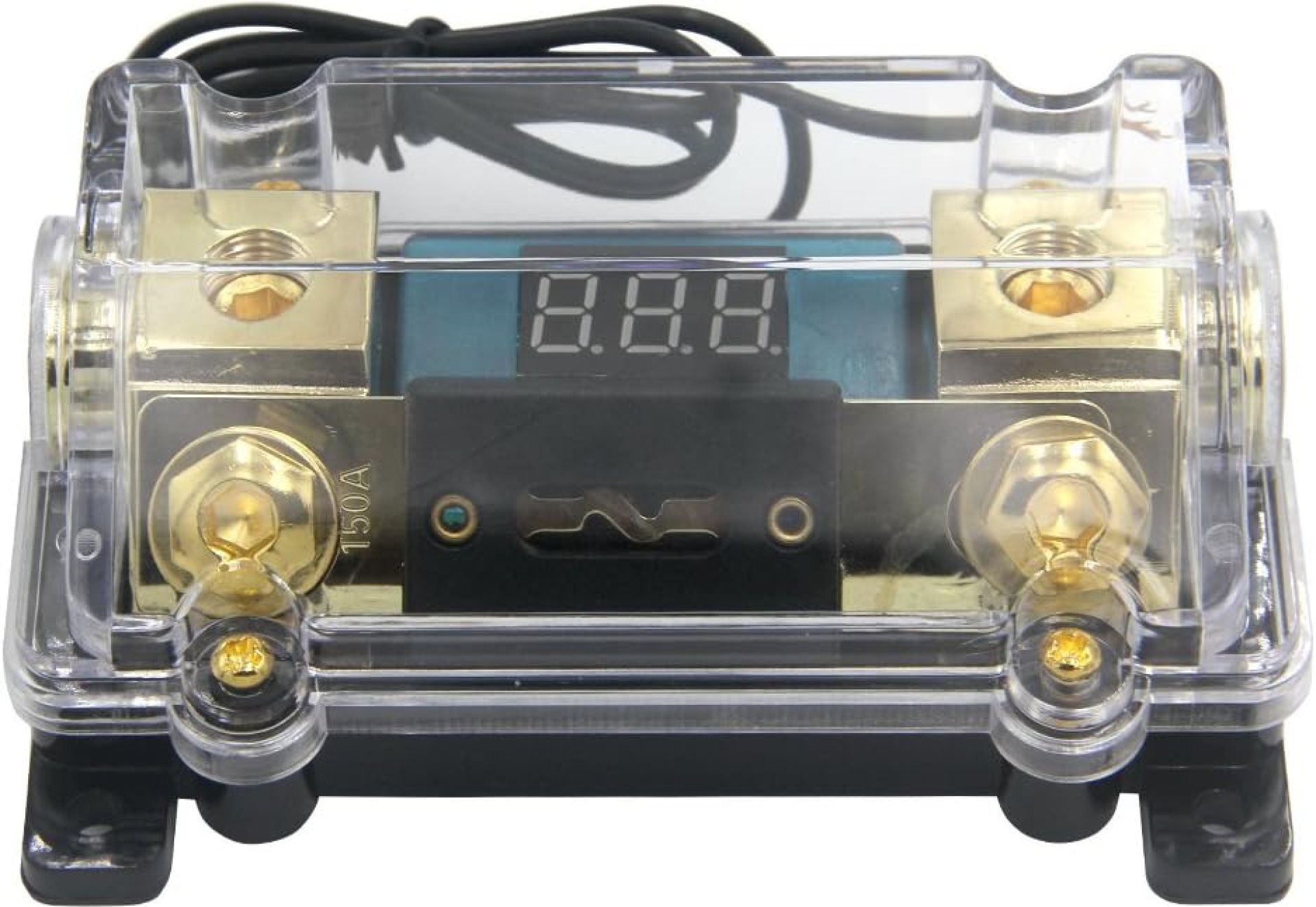ZOOKOTO 150A Fuse Holder,Car Stereo Audio Led Display Digital Voltage Inline ANL Fuse Holder 0 2 4 Gauge in Out with 150 Amp Fuse ZOOKOTO 150A Fuse Holder,Car Stereo Audio Led Display Digital Voltage Inline ANL Fuse Holder 0 2 4 Gauge in Out with 150 Amp Fuse