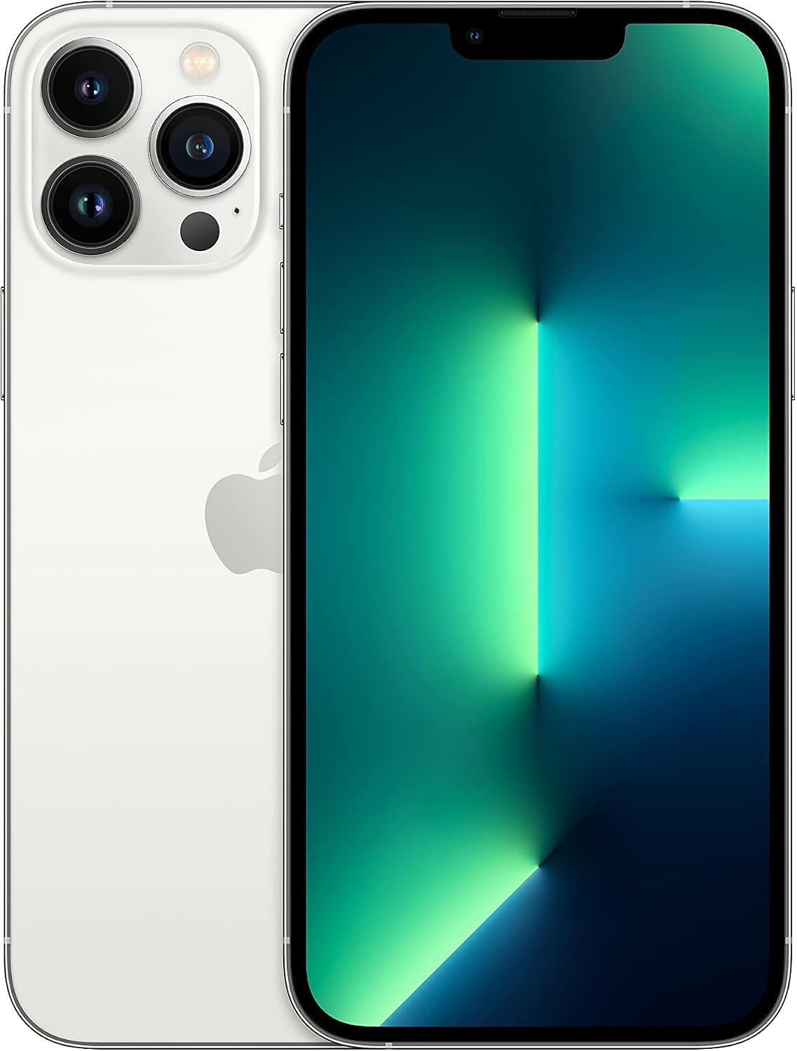 Apple iPhone 13 Pro Max, 128GB, Silver for TracFone (Renewed) Apple iPhone 13 Pro Max, 128GB, Silver for TracFone (Renewed)