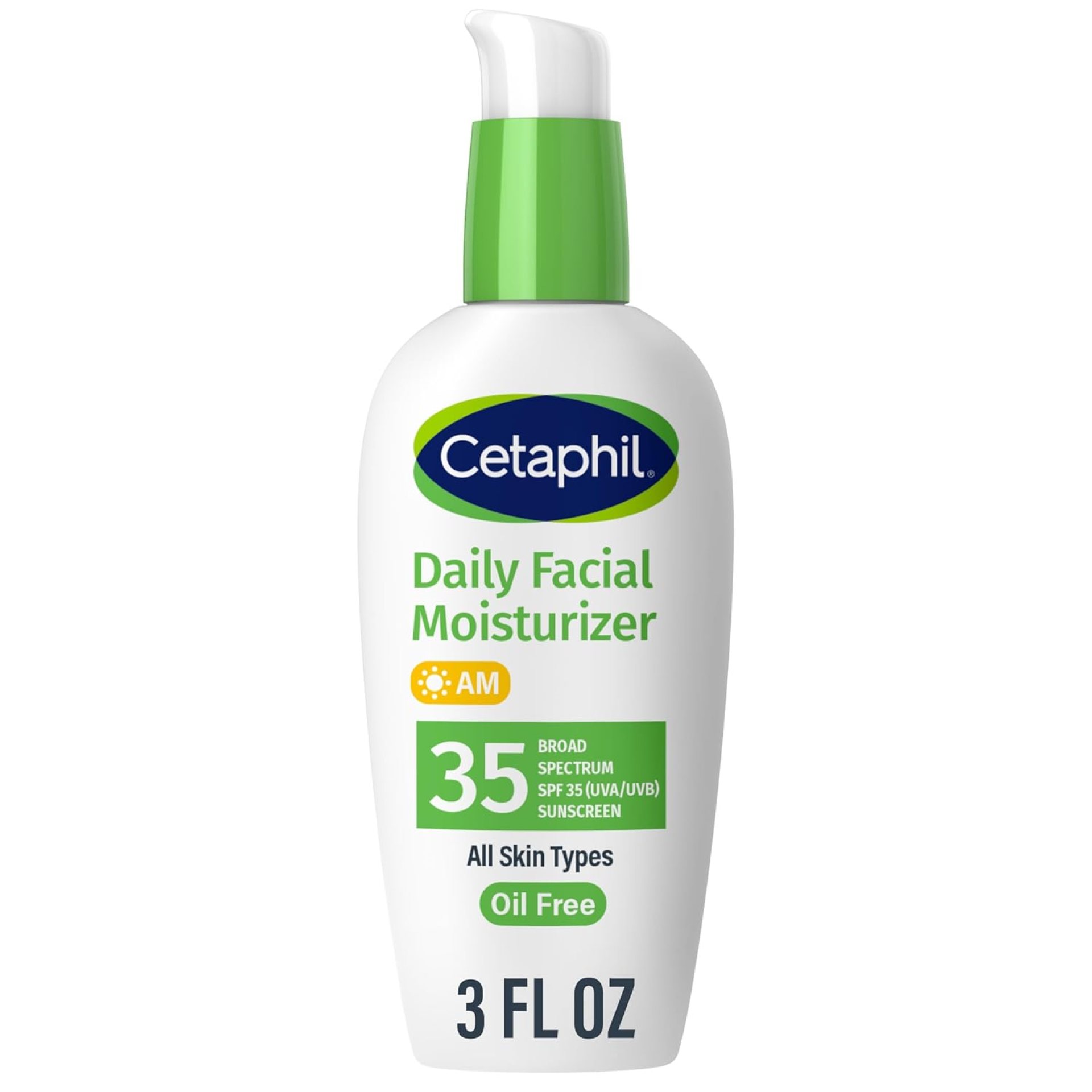 Cetaphil Face Moisturizer, Daily Oil Free Facial Moisturizer with SPF 35, For Dry or Oily Combination Sensitive Skin, Fragrance Free Face Lotion Cetaphil Face Moisturizer, Daily Oil Free Facial Moisturizer with SPF 35, For Dry or Oily Combination Sensitive Skin, Fragrance Free Face Lotion