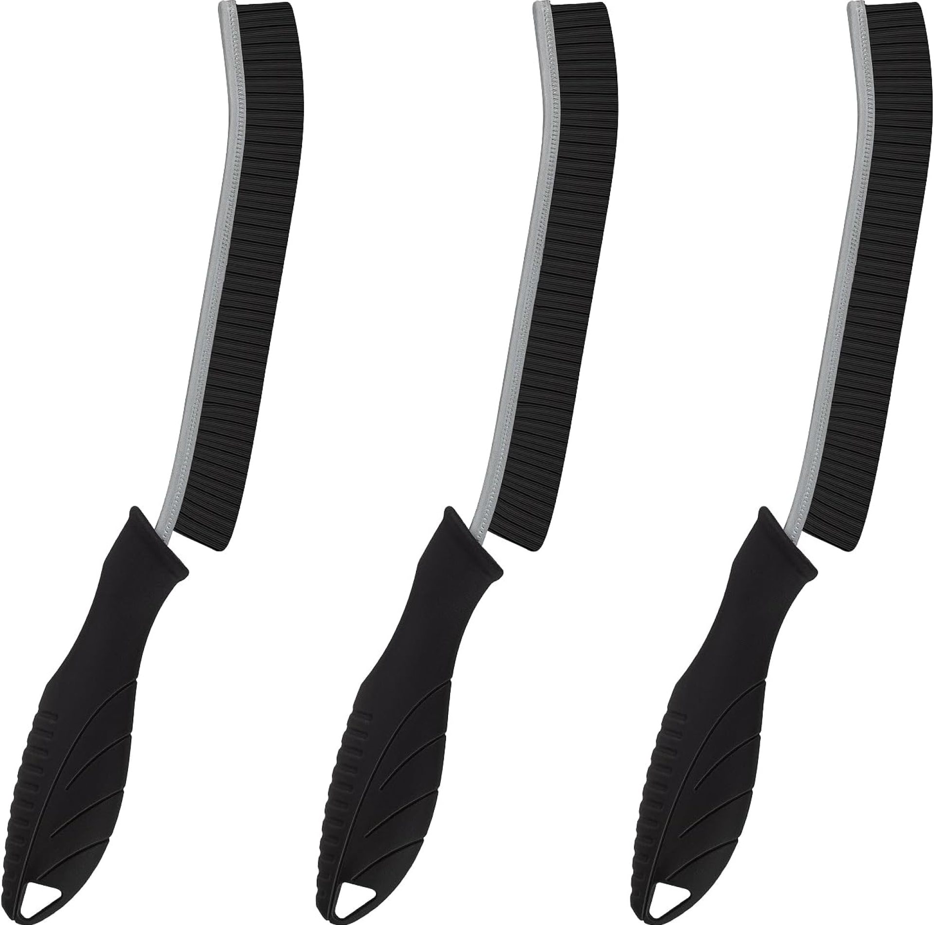 Cleaning Brush – 3 Pcs Hard Bristle Crevice Cleaning Brush, Grout Brush, Scrub Brush for Tile Grout Crevice, Gap Cleaning Tools for Bathroom Kitchen Toilet Window Track (3, Black) Cleaning Brush – 3 Pcs Hard Bristle Crevice Cleaning Brush, Grout Brush, Scrub Brush for Tile Grout Crevice, Gap Cleaning Tools for Bathroom Kitchen Toilet Window Track (3, Black)