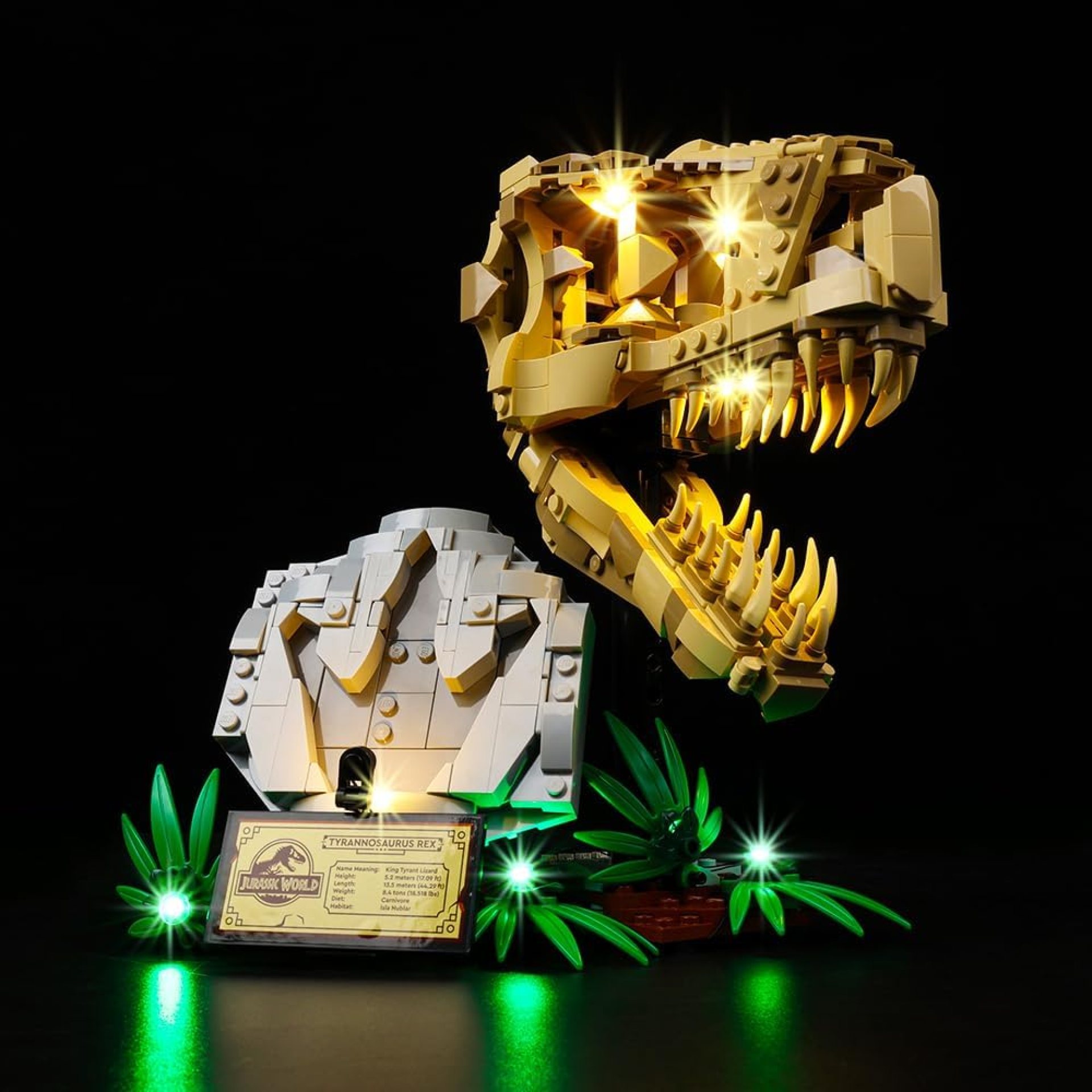 Kyglaring LED Light Kit for Lego Jurassic World Dinosaur Fossils Building Sets, Jurassic Park Indominus Rex Lighting Kit Compatible with Lego 76964 – No T Rex Dinosaur Toy Model (Classic Version) Kyglaring LED Light Kit for Lego Jurassic World Dinosaur Fossils Building Sets, Jurassic Park Indominus Rex Lighting Kit Compatible with Lego 76964 – No T Rex Dinosaur Toy Model (Classic Version)