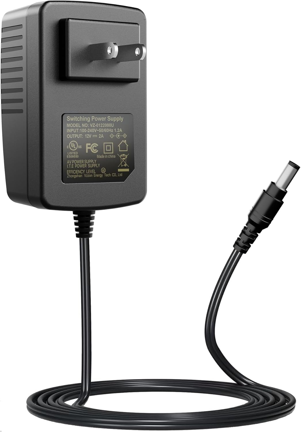 12V 2A Power Supply Adapter CCTV Camera Power Supply Adapter AC 100-240V to DC 12V Transformer 2.1mm X 5.5mm with 4ft/1.2m Lead, for Audio/Video, Router, Security Cameras, LED Lights 12V 2A Power Supply Adapter CCTV Camera Power Supply Adapter AC 100-240V to DC 12V Transformer 2.1mm X 5.5mm with 4ft/1.2m Lead, for Audio/Video, Router, Security Cameras, LED Lights