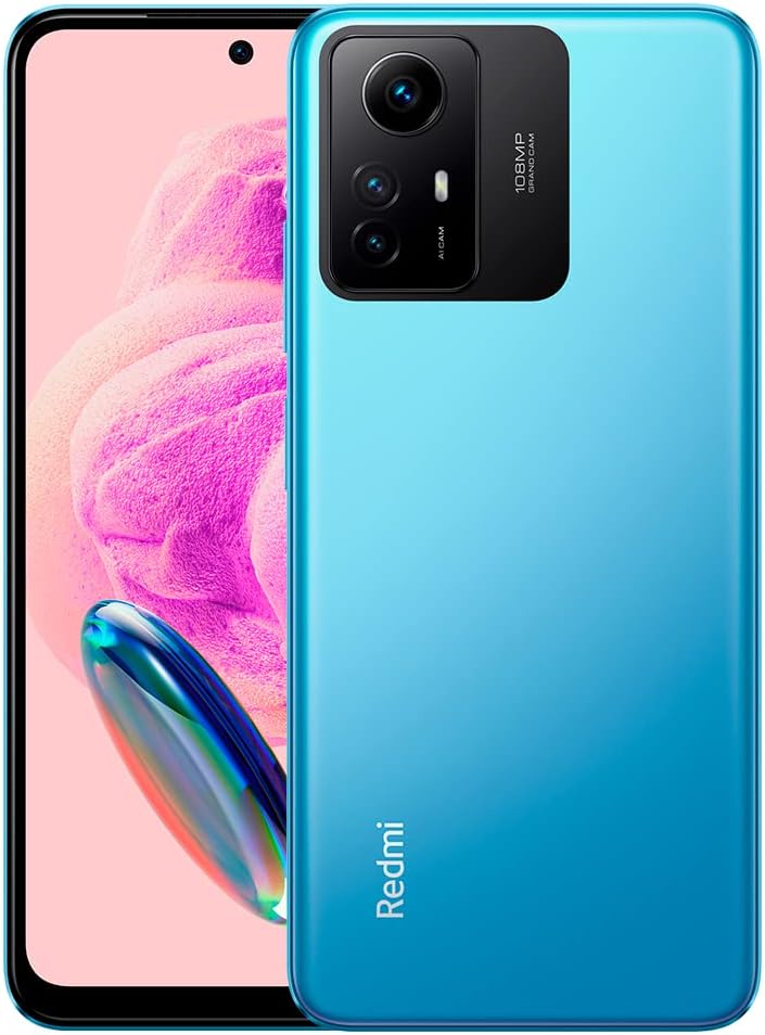 Xiaomi Redmi Note 12s (256GB + 8GB) Global Unlocked (No Warranty) (Tmobile/Metro Tello/Mint USA Market) (w/Fast Car Charger Bundle) (Ice Blue) Xiaomi Redmi Note 12s (256GB + 8GB) Global Unlocked (No Warranty) (Tmobile/Metro Tello/Mint USA Market) (w/Fast Car Charger Bundle) (Ice Blue)
