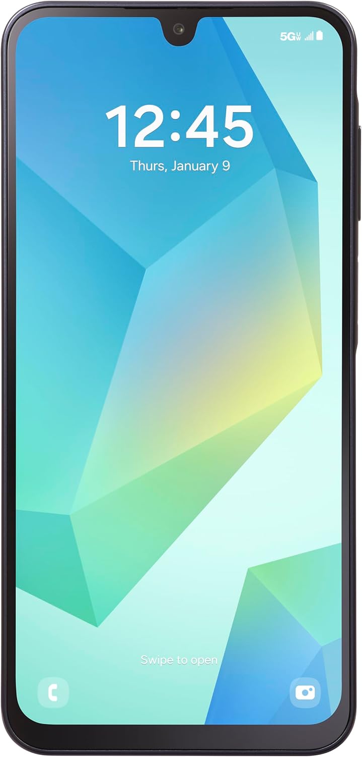 Simple Mobile | Samsung Galaxy A16 5G | Locked | 128GB | 5000mAh Battery | 50 MP Camera | Black | Prepaid Smartphone Simple Mobile | Samsung Galaxy A16 5G | Locked | 128GB | 5000mAh Battery | 50 MP Camera | Black | Prepaid Smartphone