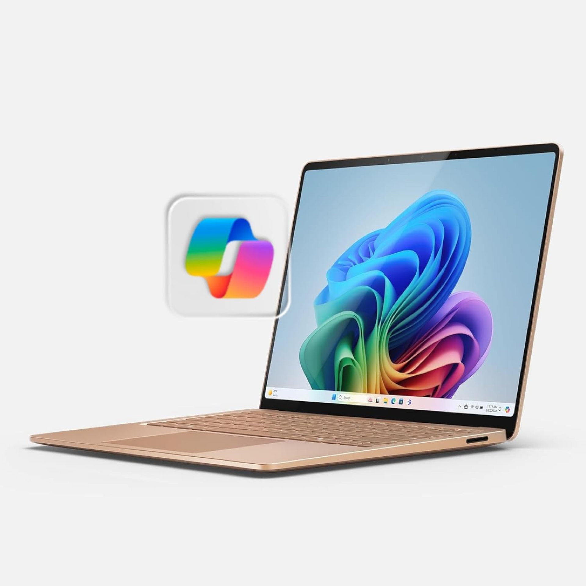 Microsoft Surface Laptop (2024), Windows 11 Copilot+ PC, 13.8″ Touchscreen Display, Snapdragon X Elite (12 core), 16GB RAM, 512GB SSD Storage, Dune Microsoft Surface Laptop (2024), Windows 11 Copilot+ PC, 13.8″ Touchscreen Display, Snapdragon X Elite (12 core), 16GB RAM, 512GB SSD Storage, Dune