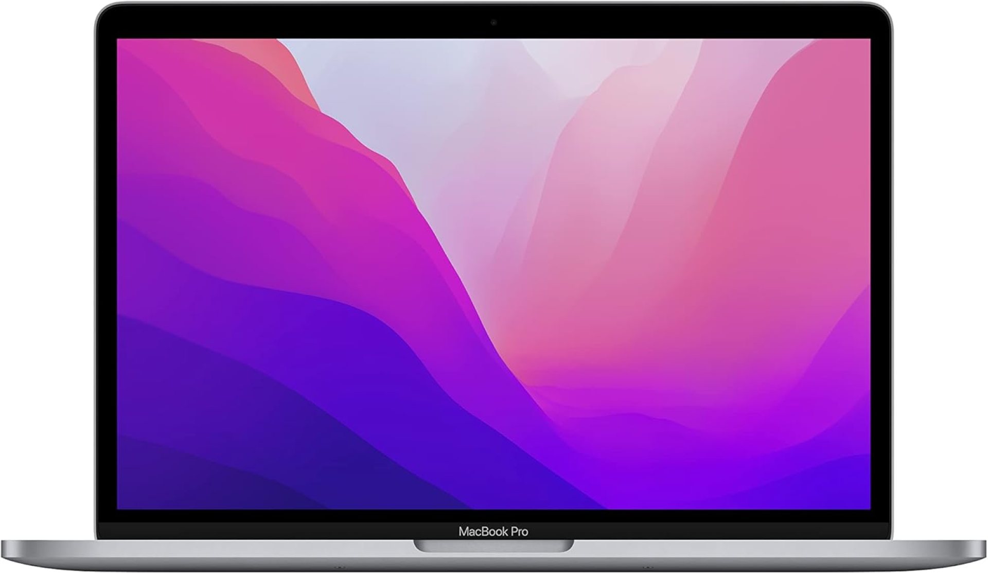 2022 Apple MacBook Pro Laptop with M2 chip: 13-inch Retina Display, 8GB RAM, 256GB SSD Storage, Touch Bar, Backlit Keyboard, FaceTime HD Camera. Works with iPhone and iPad; Space Gray 2022 Apple MacBook Pro Laptop with M2 chip: 13-inch Retina Display, 8GB RAM, 256GB SSD Storage, Touch Bar, Backlit Keyboard, FaceTime HD Camera. Works with iPhone and iPad; Space Gray