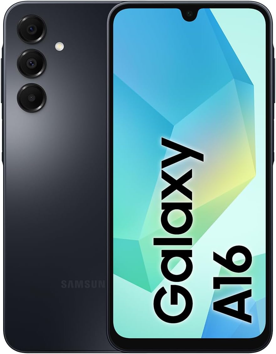 Samsung Galaxy A16 4G LTE (128GB + 4GB) International Model SM-A165F/DS Factory Unlocked, 6.7″, Dual SIM, 50MP Triple Camera (Case Bundle), Black Samsung Galaxy A16 4G LTE (128GB + 4GB) International Model SM-A165F/DS Factory Unlocked, 6.7″, Dual SIM, 50MP Triple Camera (Case Bundle), Black