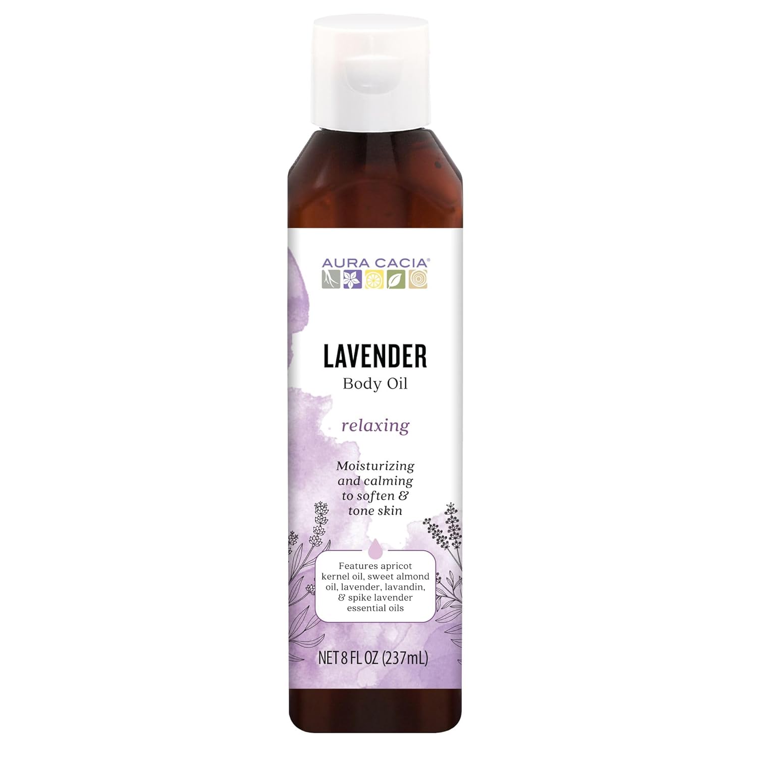 Aura Cacia Aromatherapy Bath, Body & Massage Oil, Lavender Harvest – 8 Ounce Aura Cacia Aromatherapy Bath, Body & Massage Oil, Lavender Harvest – 8 Ounce