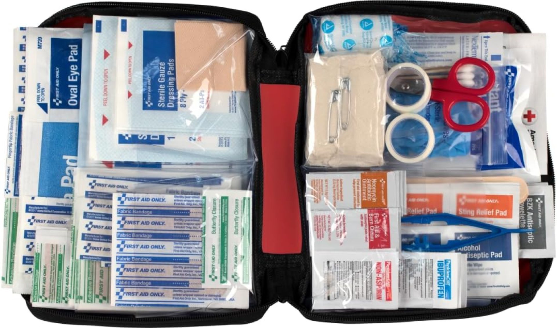 First Aid Only 313 Piece Home & Go Emergency First Aid Kit (91081) First Aid Only 313 Piece Home & Go Emergency First Aid Kit (91081)