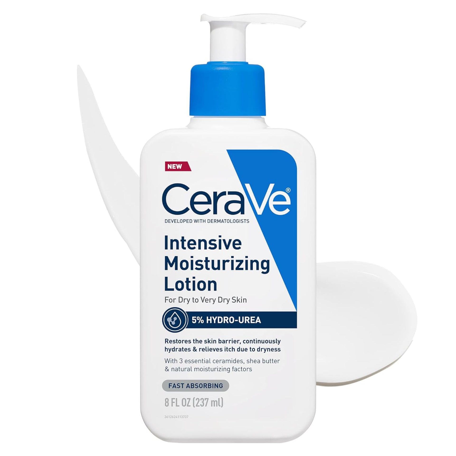 CeraVe Intensive Moisturizing Lotion, Hydro-Urea + Shea Butter, Body Lotion For Dry Skin, Relieves Signs Of Extra Dry Skin, Non Greasy Hydrating Cream For Rough, Tight, Red & Itchy Skin, 8oz CeraVe Intensive Moisturizing Lotion, Hydro-Urea + Shea Butter, Body Lotion For Dry Skin, Relieves Signs Of Extra Dry Skin, Non Greasy Hydrating Cream For Rough, Tight, Red & Itchy Skin, 8oz