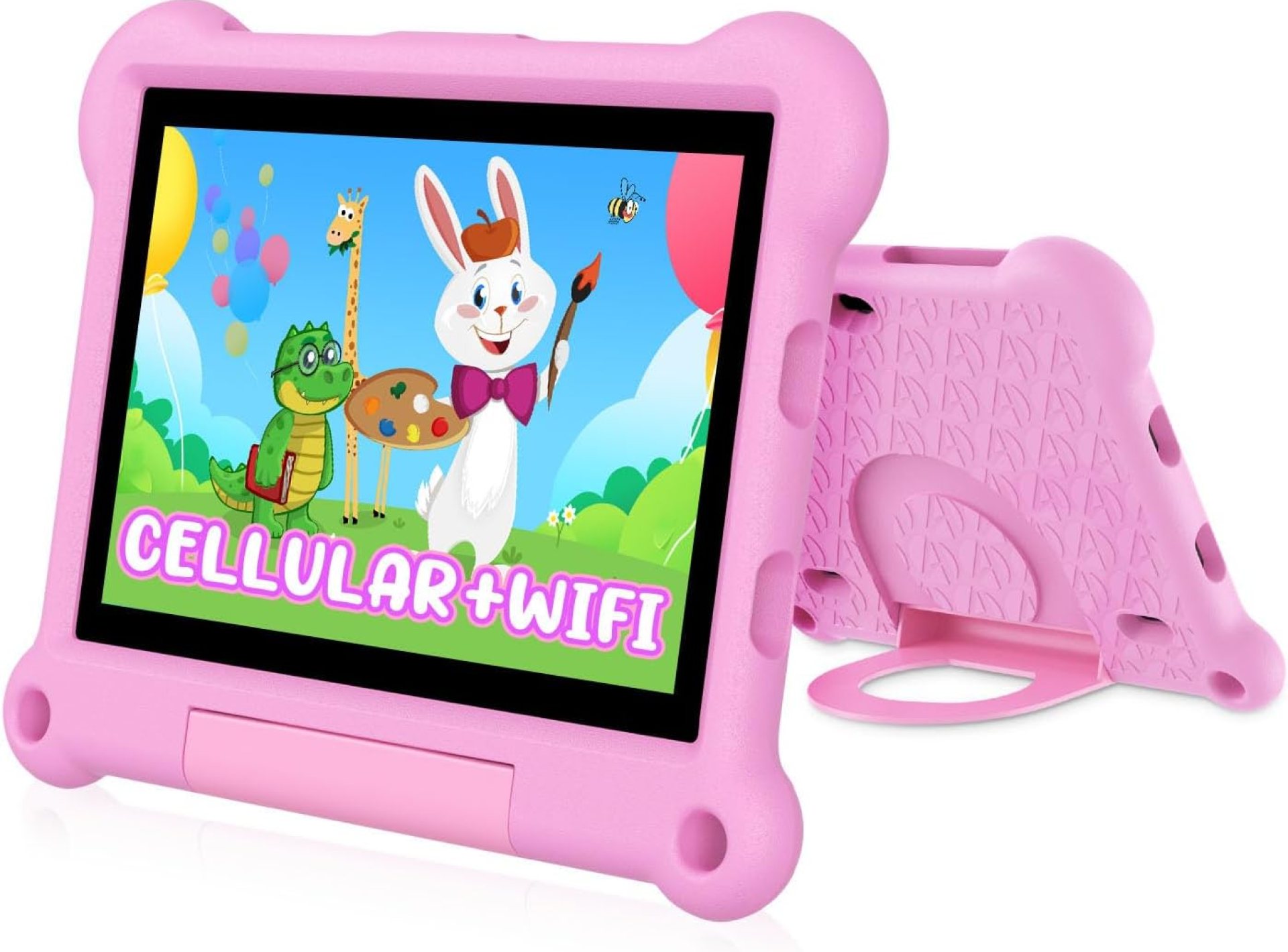 ADREAMER Kids Tablet 10 inch Android 13 Toddler Tablet Octa Core 64GB, Cellular+WiFi+GPS, with Parental Control, Pre-intalled iWaWa, EVA Case, 10-Hrs Battery, HD Display. ADREAMER Kids Tablet 10 inch Android 13 Toddler Tablet Octa Core 64GB, Cellular+WiFi+GPS, with Parental Control, Pre-intalled iWaWa, EVA Case, 10-Hrs Battery, HD Display.