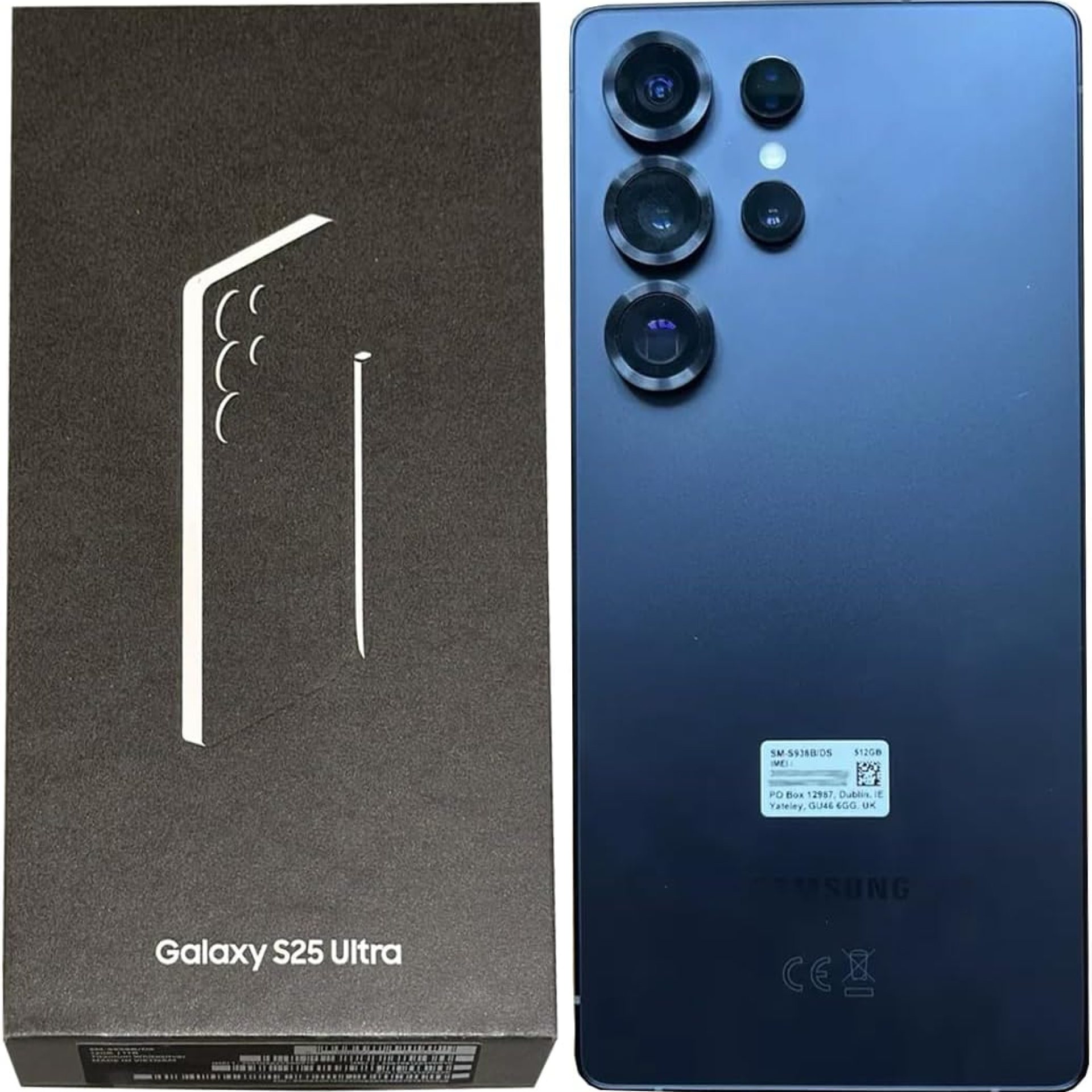 SAMSUNG Galaxy S25 Ultra 5G 2025 Unlocked 512GB Storage + 12GB RAM Android 15 Smartphone (Titanium JetBlack) (Renewed) SAMSUNG Galaxy S25 Ultra 5G 2025 Unlocked 512GB Storage + 12GB RAM Android 15 Smartphone (Titanium JetBlack) (Renewed)