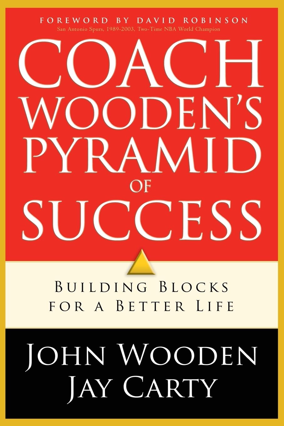 Coach Wooden’s Pyramid of Success: Building Blocks for a Better Life Coach Wooden’s Pyramid of Success: Building Blocks for a Better Life