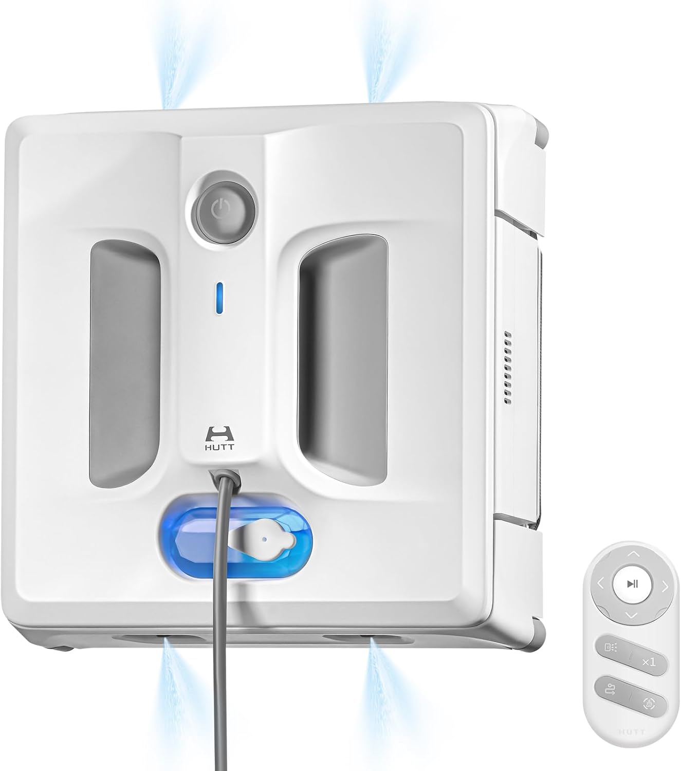 Auto Window Cleaning Robot A1, Upgraded 4 Water Spray & 6000PA High Suction Power Window Cleaner with Laser Sensor Detection, Perfect for High-Rise Windows, Tiles and Glass Auto Window Cleaning Robot A1, Upgraded 4 Water Spray & 6000PA High Suction Power Window Cleaner with Laser Sensor Detection, Perfect for High-Rise Windows, Tiles and Glass