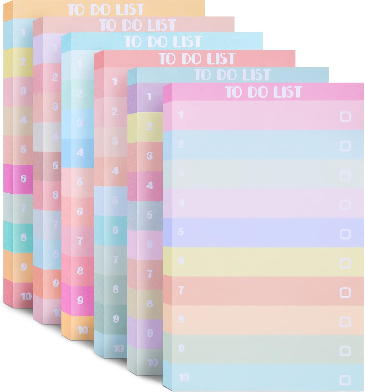 300 Sheets to Do List Notepad Daily Checklist Sticky Notes Cute Undated Memo Pad Color Block to Do Note Pad Weekly Plan Agenda and Organizer Planners for College(Classic Style,3.14 x 5.11 Inch) 300 Sheets to Do List Notepad Daily Checklist Sticky Notes Cute Undated Memo Pad Color Block to Do Note Pad Weekly Plan Agenda and Organizer Planners for College(Classic Style,3.14 x 5.11 Inch)