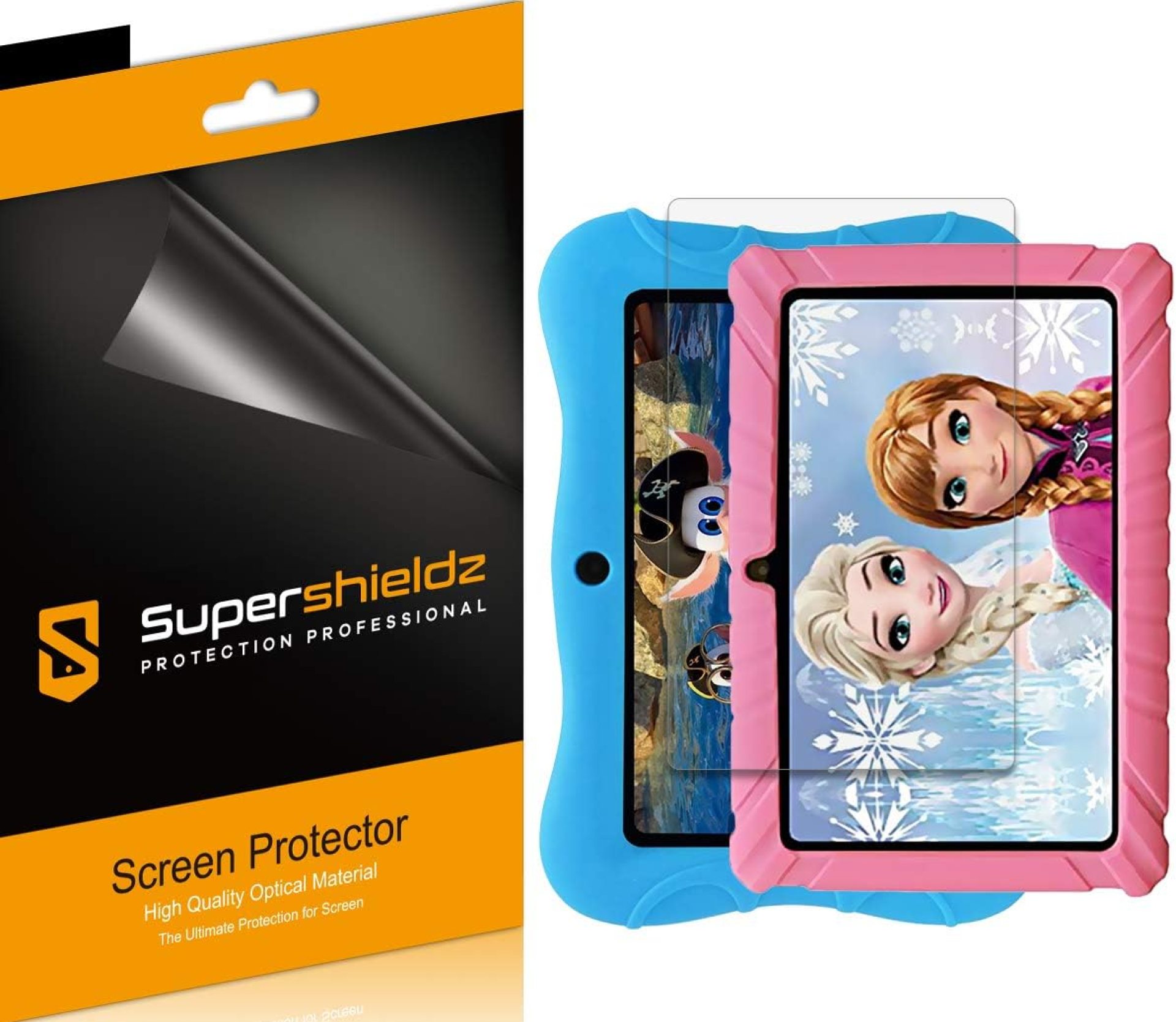 Supershieldz (3 Pack) Designed for Contixo 7 inch Kids Learning Tablet (V8-2 / V8-3 / V9-3) Screen Protector, High Definition Clear Shield (PET) Supershieldz (3 Pack) Designed for Contixo 7 inch Kids Learning Tablet (V8-2 / V8-3 / V9-3) Screen Protector, High Definition Clear Shield (PET)