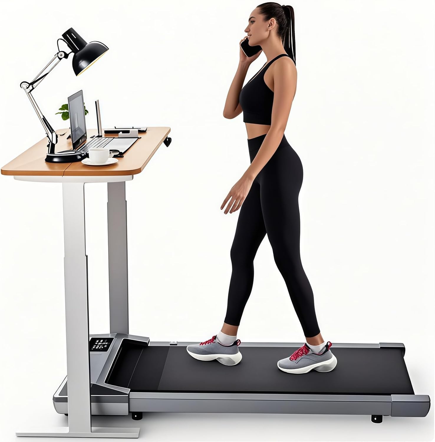 Walking Pad, Under Desk Walking Pad Treadmills for Home/Office, Mini Walking Pad for Home, 2 in 1 Walking Portable Desk Treadmill with Remote Control&LED Display Walking Pad, Under Desk Walking Pad Treadmills for Home/Office, Mini Walking Pad for Home, 2 in 1 Walking Portable Desk Treadmill with Remote Control&LED Display