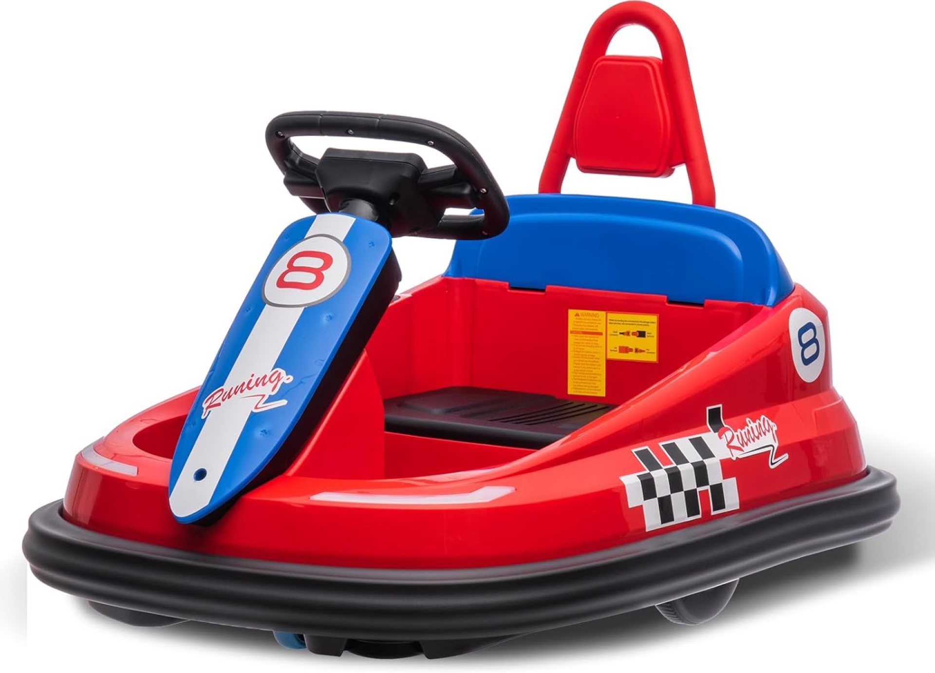 Bumper Cars for Toddler, 6V Electric Kids Ride on Car with 360° Spin for 3-6 Years, 2-Speeds, Lights, Music & Horn, Safety Belts, Baby Bumper Car for Boys Girls Riding Bumping Toy Gifts Bumper Cars for Toddler, 6V Electric Kids Ride on Car with 360° Spin for 3-6 Years, 2-Speeds, Lights, Music & Horn, Safety Belts, Baby Bumper Car for Boys Girls Riding Bumping Toy Gifts