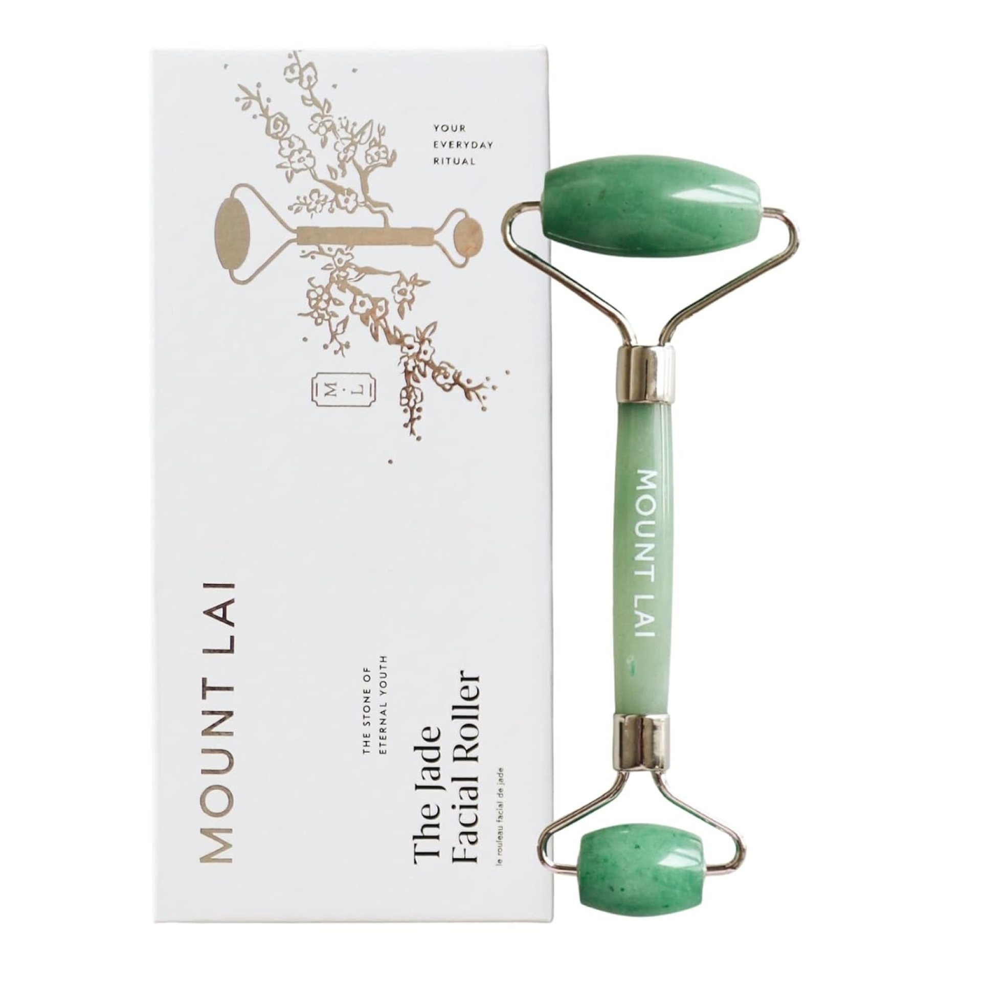 Mount Lai De-Puffing Jade Facial Roller – The Stone of Eternal Youth, Authentic Jade Face Roller for Sculpting, Soothing & Glowing Skin, Ultimate Facial Massager Tool for Self-Care Ritual Mount Lai De-Puffing Jade Facial Roller – The Stone of Eternal Youth, Authentic Jade Face Roller for Sculpting, Soothing & Glowing Skin, Ultimate Facial Massager Tool for Self-Care Ritual