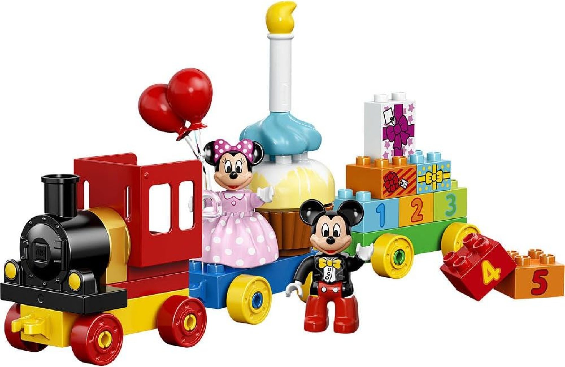 LEGO DUPLO l Disney Mickey Mouse Clubhouse Mickey & Minnie Birthday Parade 10597 Disney Toy (24 Pieces) LEGO DUPLO l Disney Mickey Mouse Clubhouse Mickey & Minnie Birthday Parade 10597 Disney Toy (24 Pieces)