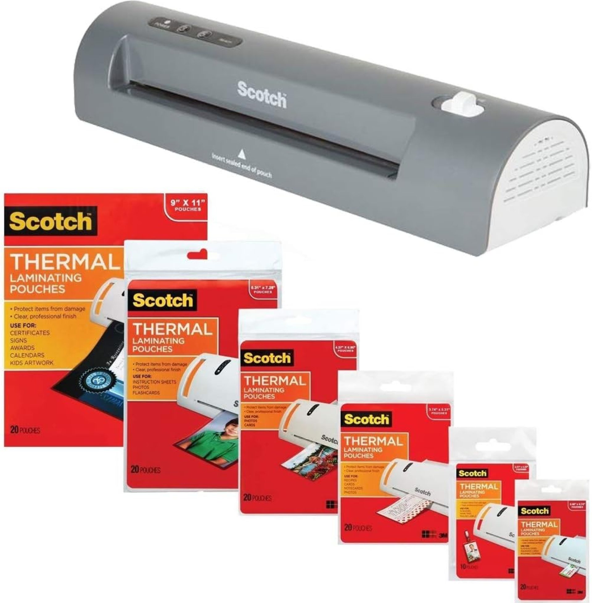 3M Laminator Kit With Every Size Laminating Pouch 3M Laminator Kit With Every Size Laminating Pouch