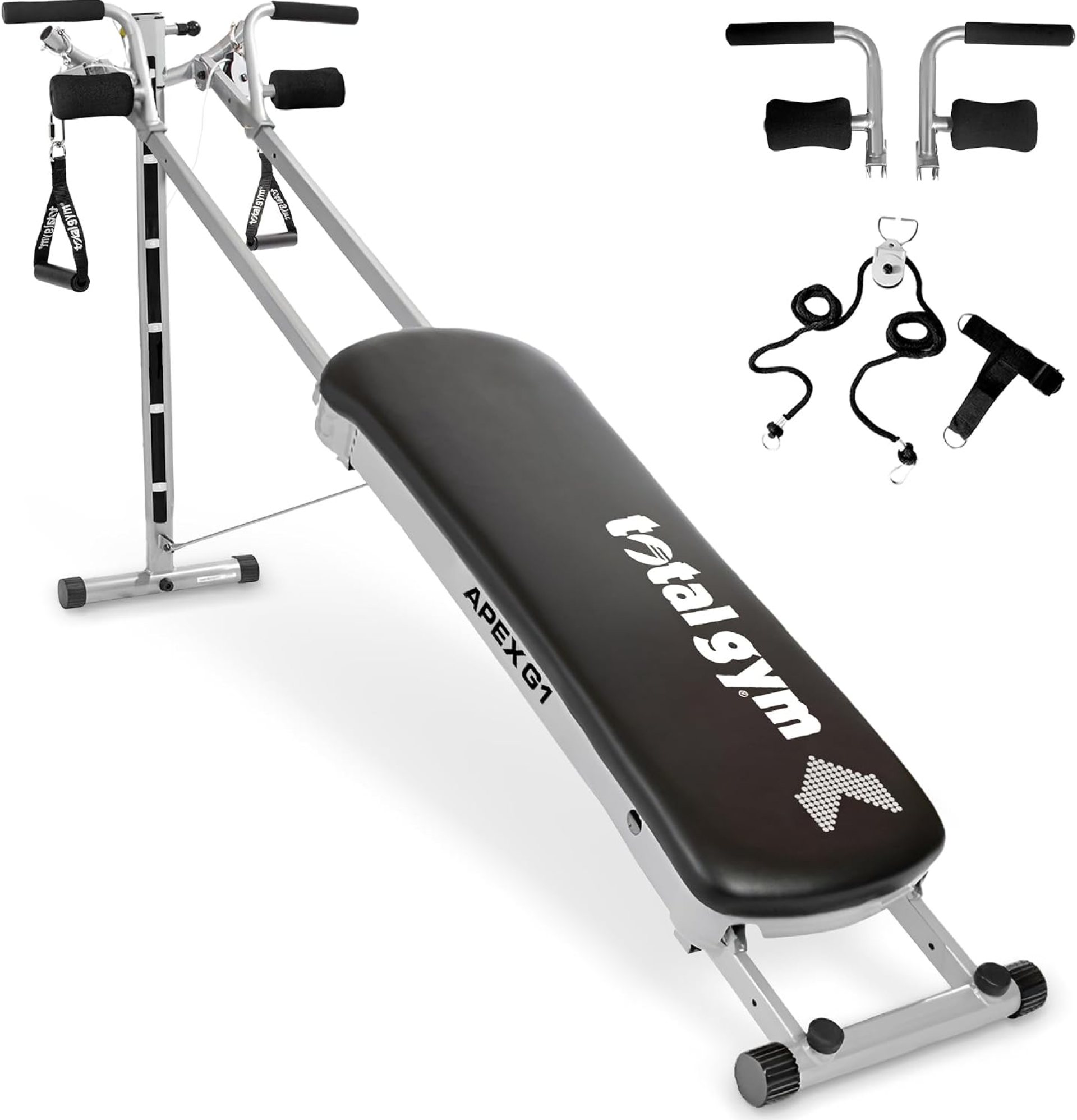 Total Gym APEX Versatile Indoor Home Gym Workout Total Body Strength Training Fitness Equipment Total Gym APEX Versatile Indoor Home Gym Workout Total Body Strength Training Fitness Equipment