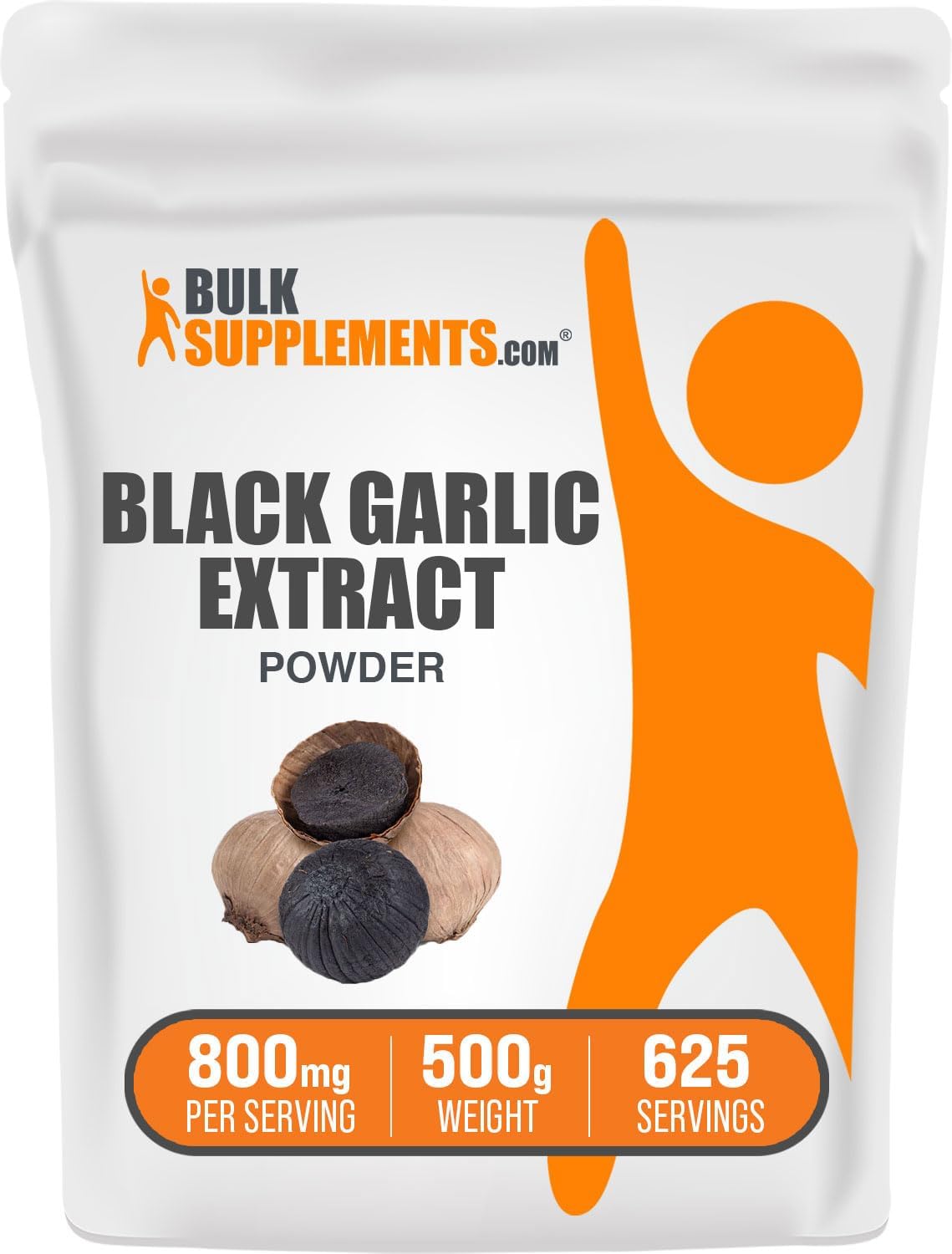 BulkSupplements.com Black Garlic Extract Powder – Aged Garlic Extract, Herbal Supplement – Vegan & Gluten Free, 800mg per Serving, 500g (1.1 lbs) (Pack of 1) BulkSupplements.com Black Garlic Extract Powder – Aged Garlic Extract, Herbal Supplement – Vegan & Gluten Free, 800mg per Serving, 500g (1.1 lbs) (Pack of 1)
