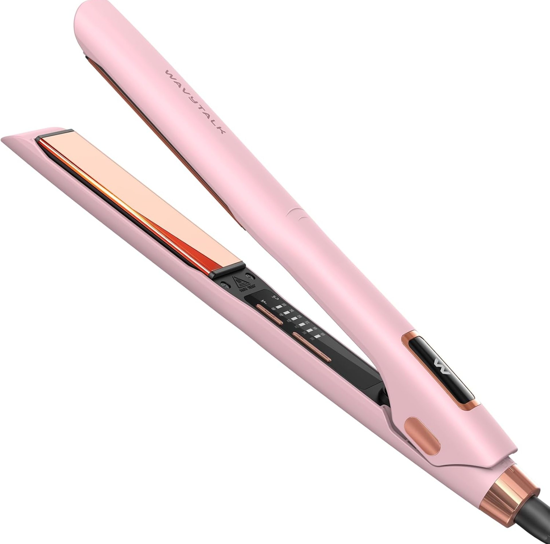 Wavytalk Professional Flat Iron Hair Straightener and Curler 2 in 1, Titanium Flat Iron for One-Pass Wonder 10S Fast Heat Up, Glide & Shine Straightener with Dual Voltage (1.18 Inch) Wavytalk Professional Flat Iron Hair Straightener and Curler 2 in 1, Titanium Flat Iron for One-Pass Wonder 10S Fast Heat Up, Glide & Shine Straightener with Dual Voltage (1.18 Inch)