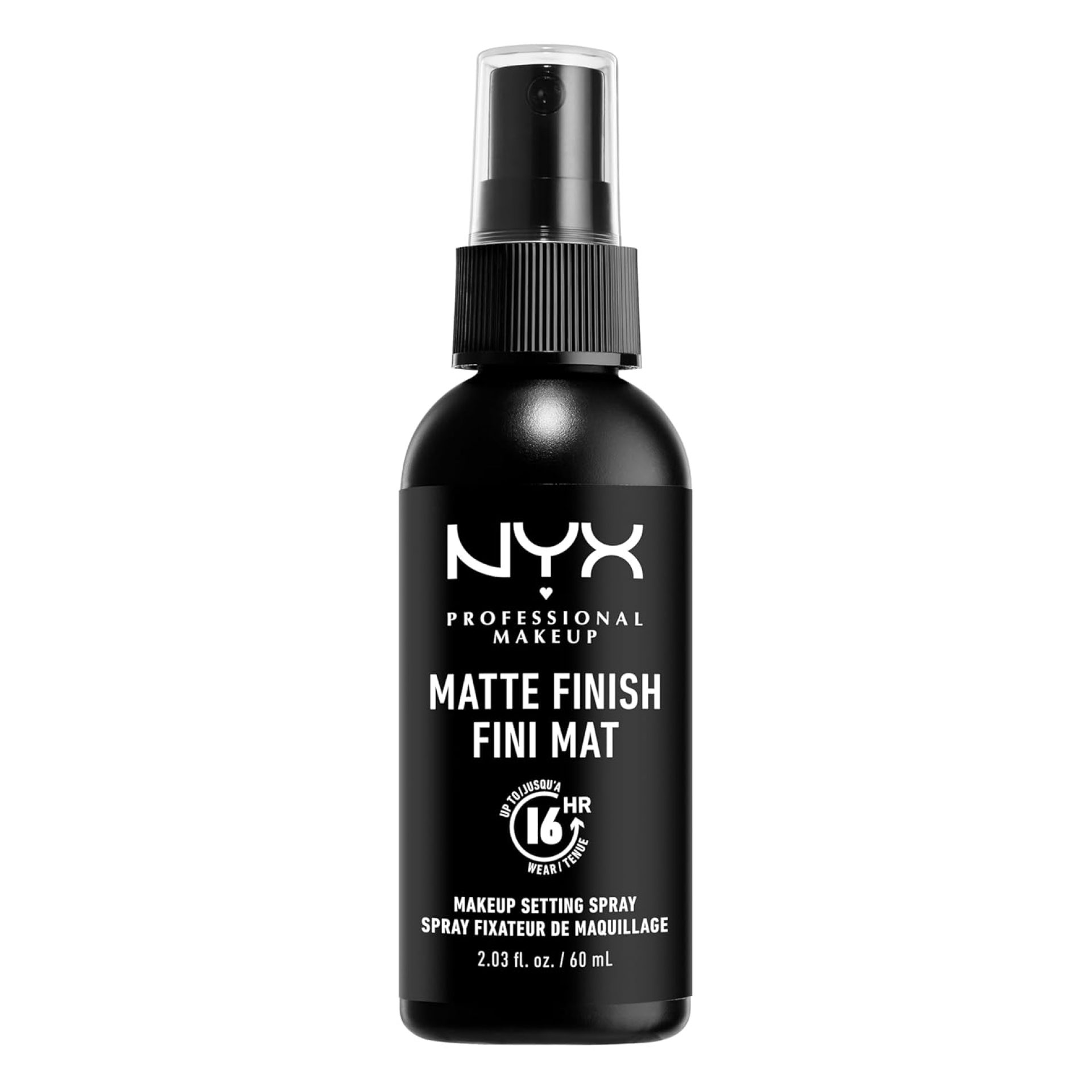 NYX PROFESSIONAL MAKEUP Makeup Setting Spray – Matte Finish, Long-Lasting Face Mist for up to 16HR Wear, Vegan Formula NYX PROFESSIONAL MAKEUP Makeup Setting Spray – Matte Finish, Long-Lasting Face Mist for up to 16HR Wear, Vegan Formula
