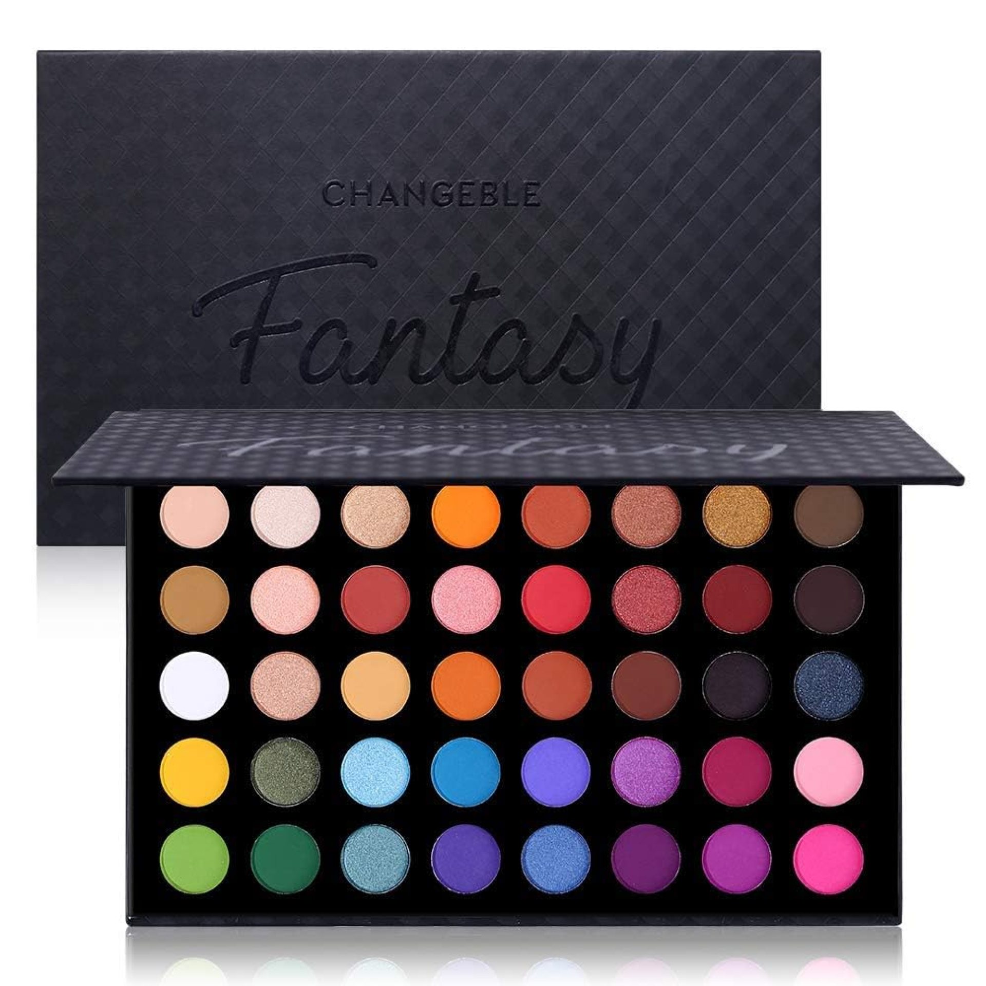 Highly Pigmented Eye Makeup Palette, Matte Shimmer Metallic Eyeshadow Pallet Long Lasting Blendable Natural Colors Make Up Eye Shadows Cosmetics Gift Kit Highly Pigmented Eye Makeup Palette, Matte Shimmer Metallic Eyeshadow Pallet Long Lasting Blendable Natural Colors Make Up Eye Shadows Cosmetics Gift Kit
