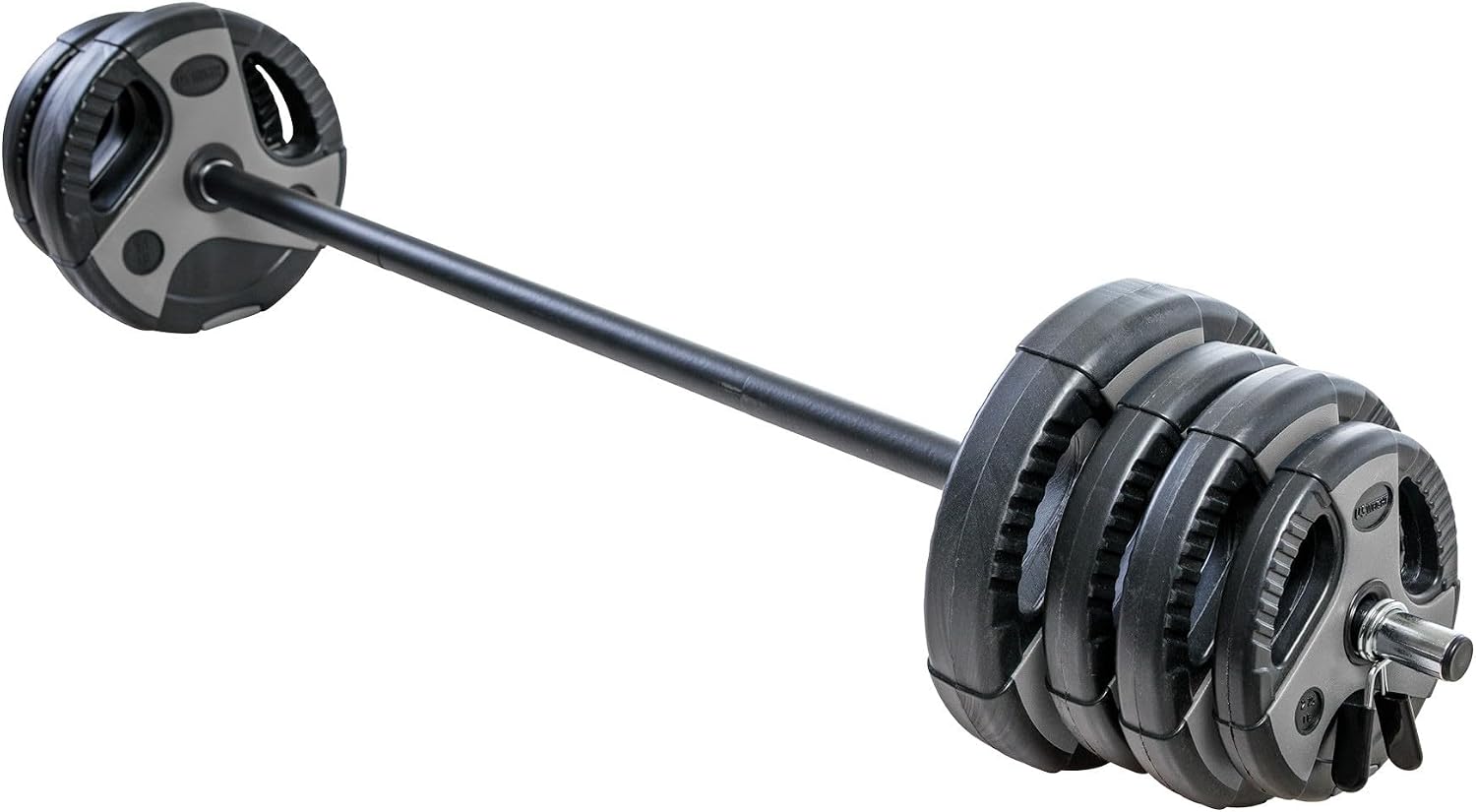 US Weight Barbell Weight Set for Home Gym with 55” padded Bar – Adjustable Weights for Exercise, Lifting, and to Build Muscle US Weight Barbell Weight Set for Home Gym with 55” padded Bar – Adjustable Weights for Exercise, Lifting, and to Build Muscle