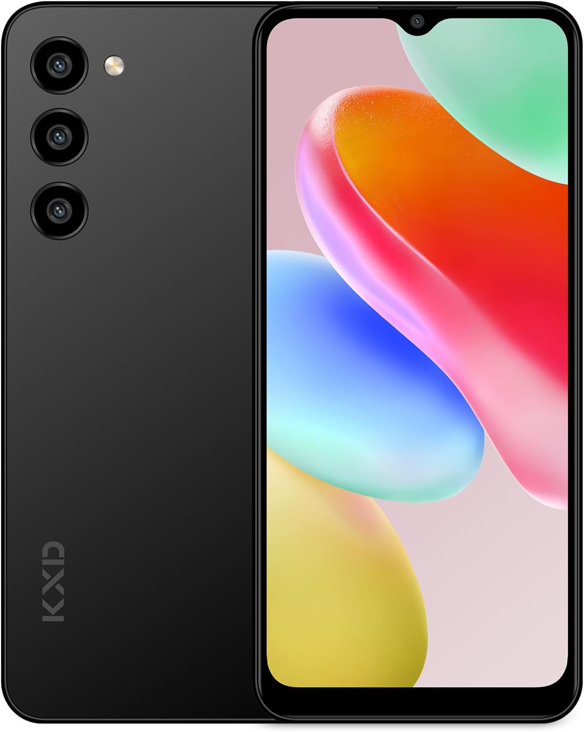 KXD A09 Unlocked Android Phones, Android 12 Smartphones, 6.56″ HD+, 4000mAh 10W Fast, Octa-Core 8GB+128GB/SD 256GB Smart Phone, 13MP+8MP, Face ID Unlock Phone, 4G Dual SIM Phone (Deep Black) KXD A09 Unlocked Android Phones, Android 12 Smartphones, 6.56″ HD+, 4000mAh 10W Fast, Octa-Core 8GB+128GB/SD 256GB Smart Phone, 13MP+8MP, Face ID Unlock Phone, 4G Dual SIM Phone (Deep Black)