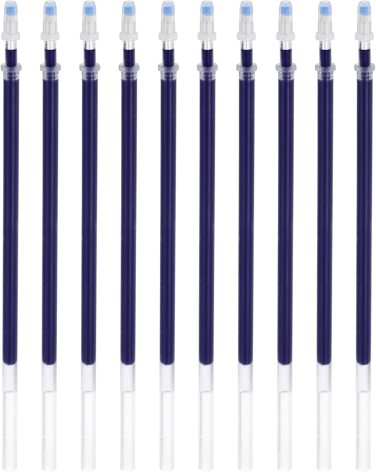 PATIKIL 0.5mm Ink Pen Refills Blue, 50 Pcs Gel Pen Refills Ballpoint Pen Ink Fine Point for Pens Office Supplies, Blue Ink PATIKIL 0.5mm Ink Pen Refills Blue, 50 Pcs Gel Pen Refills Ballpoint Pen Ink Fine Point for Pens Office Supplies, Blue Ink